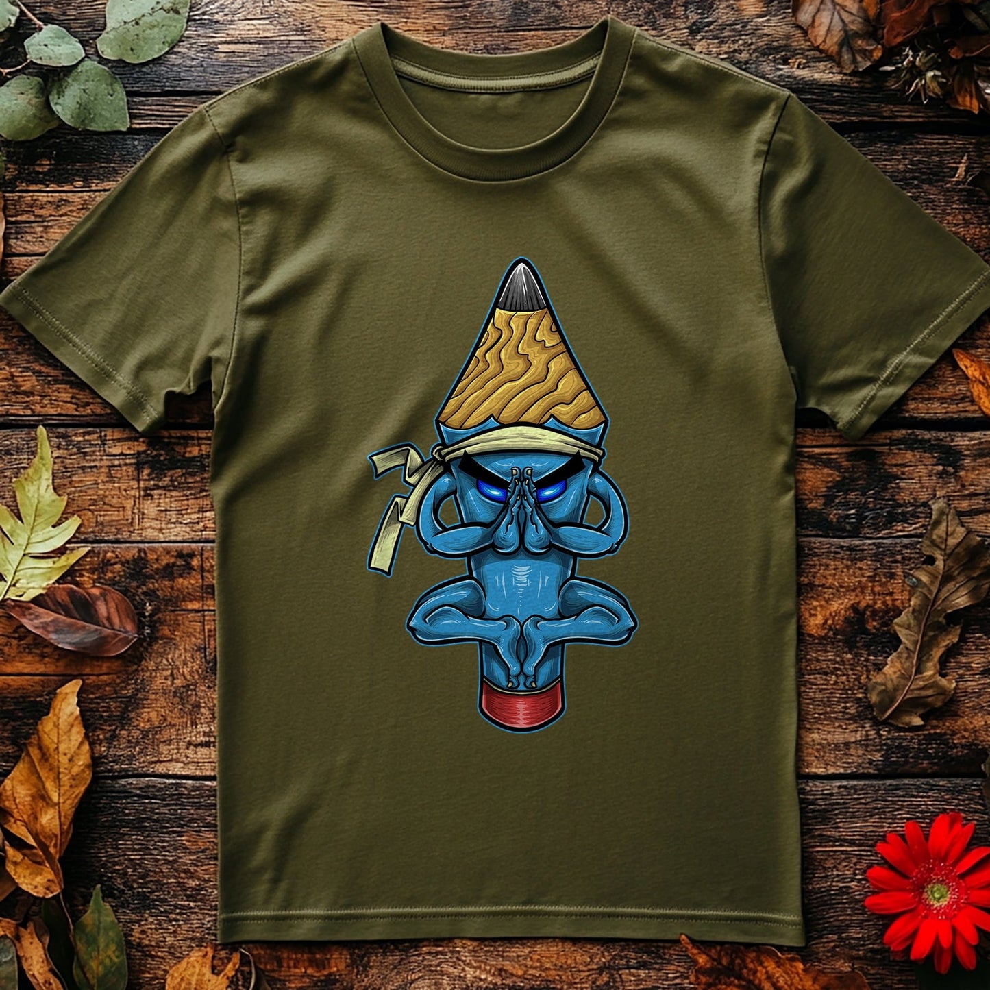 Pencil Monk t-shirt