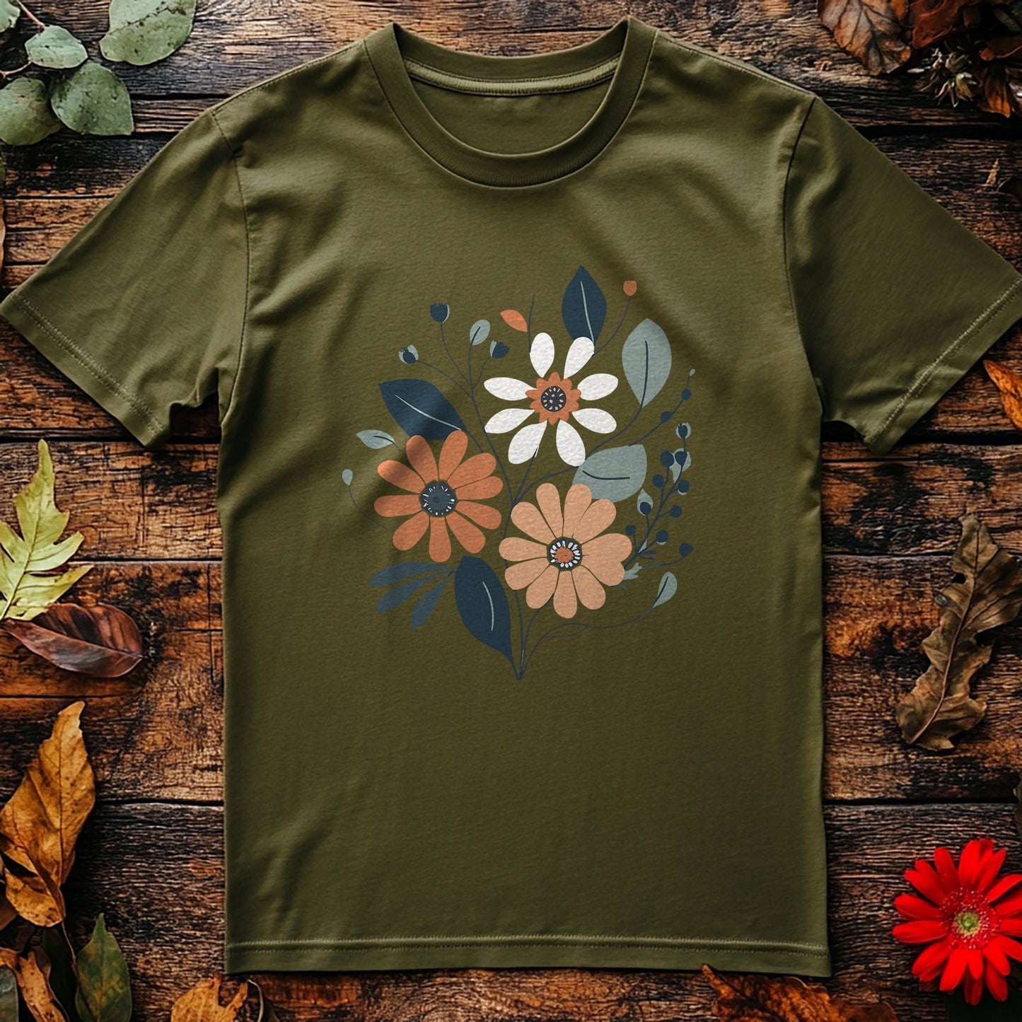 Flower37 T-shirt - Bloom Where You're