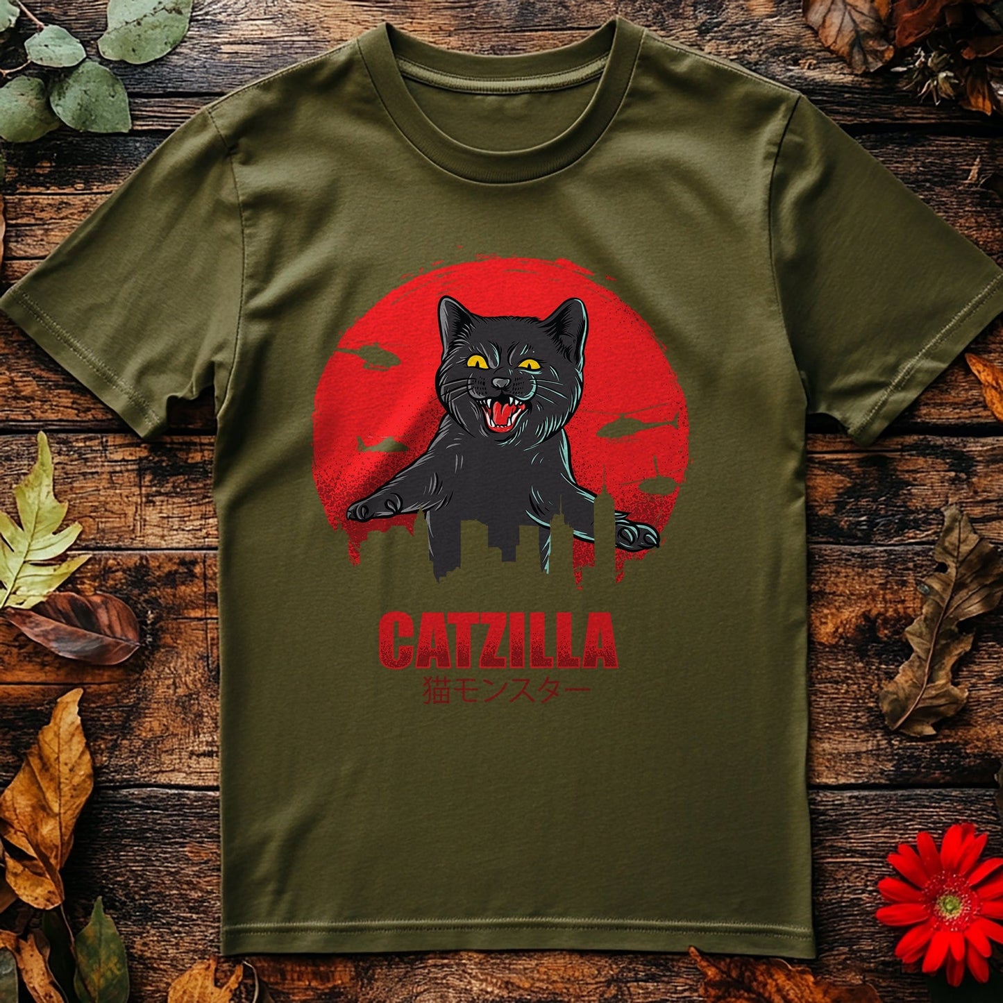 Catzilla T-Shirt - Unleash the Fury