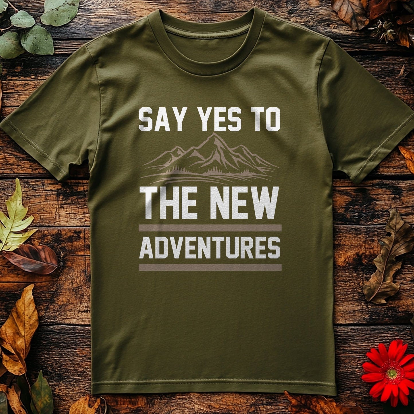 Say Yes to New Adventures T-Shirt -