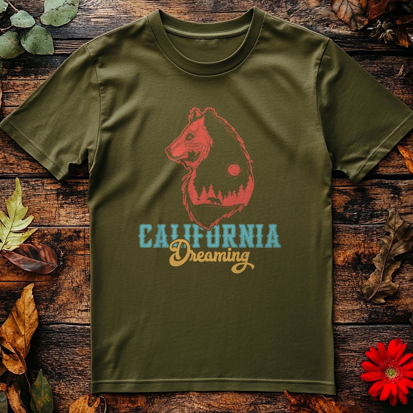 California Dreamin' Bear t-shirt -