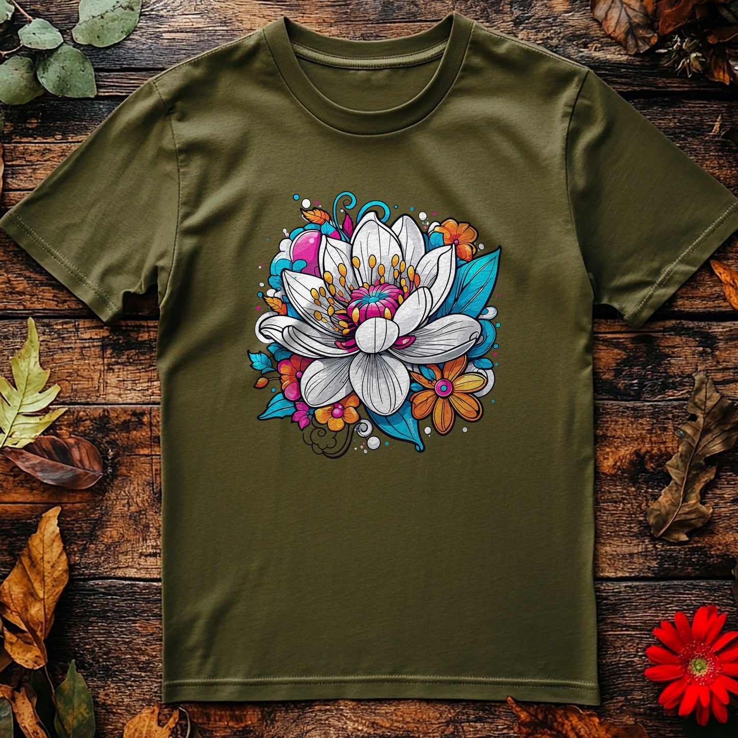Flower88 T-shirt - Blooming with