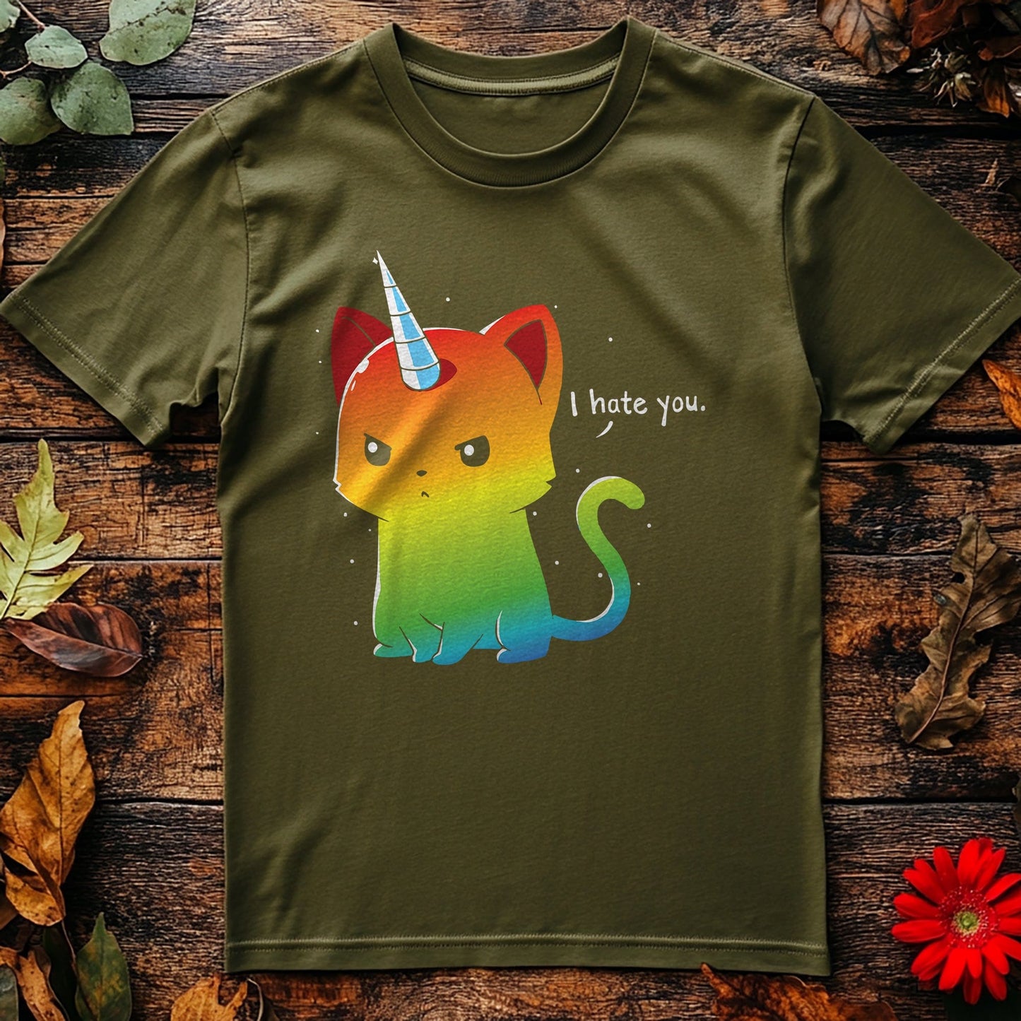 Cute Kitten Unicorn T-Shirt -