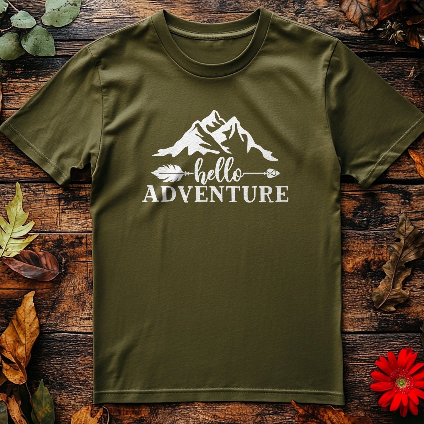 Hello Adventure t-shirt - Embrace the