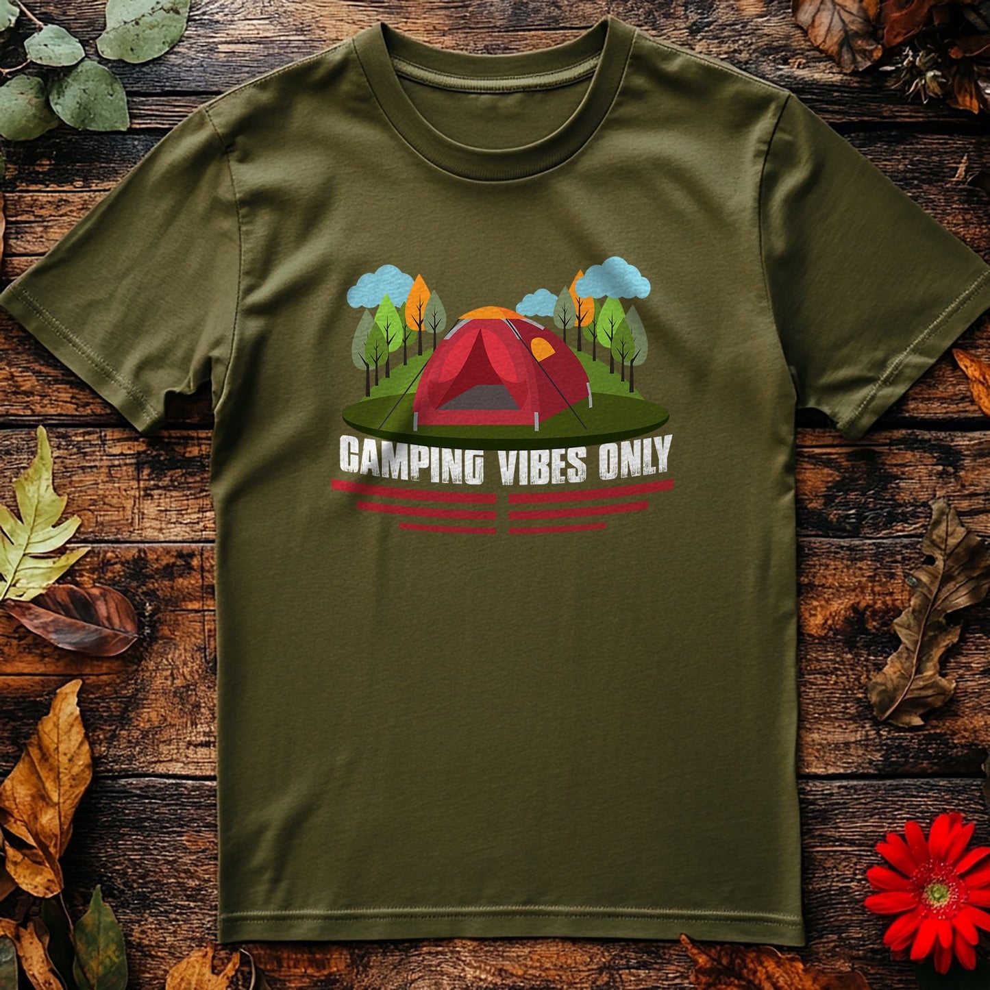 Camping Vibes Only -01 T-shirt: