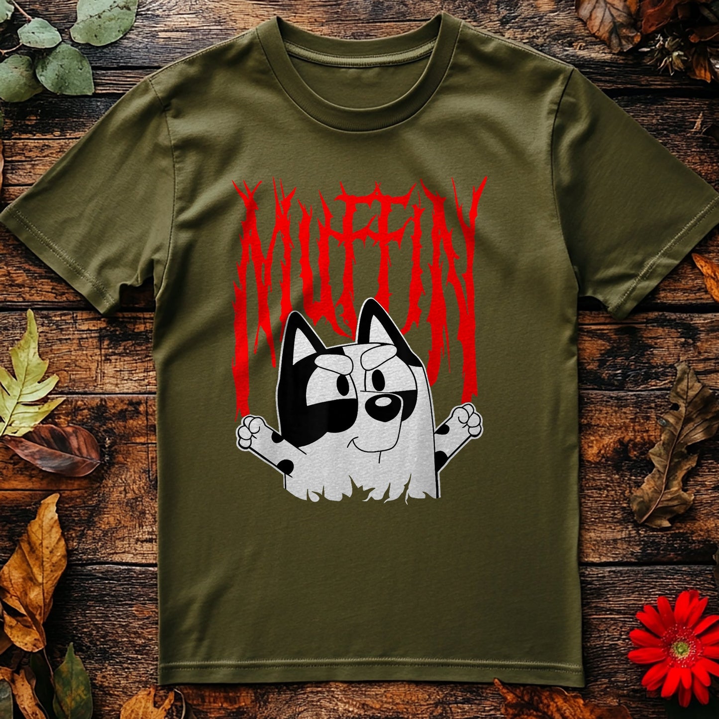 Rock n Roll Muffin Cat T-Shirt -