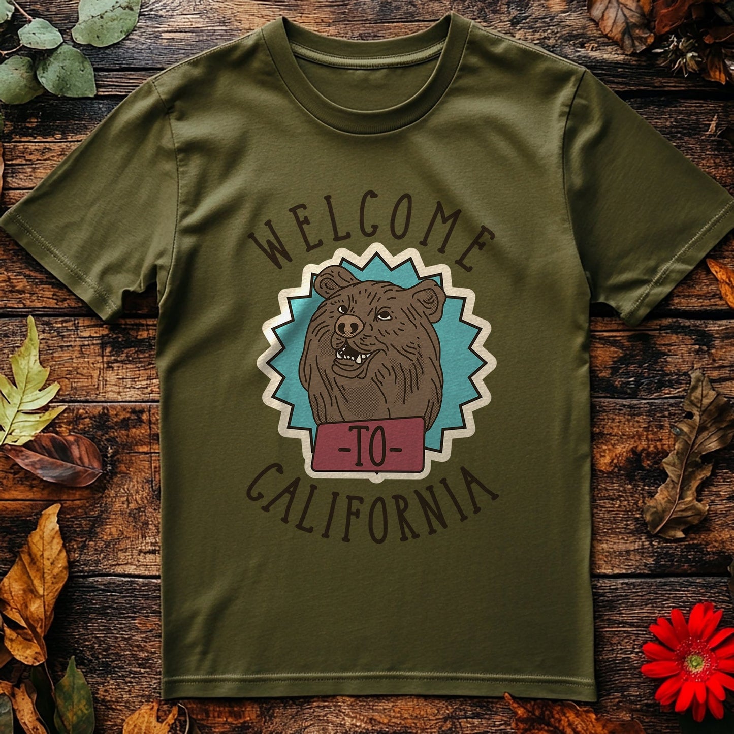 California Bear Adventure t-shirt