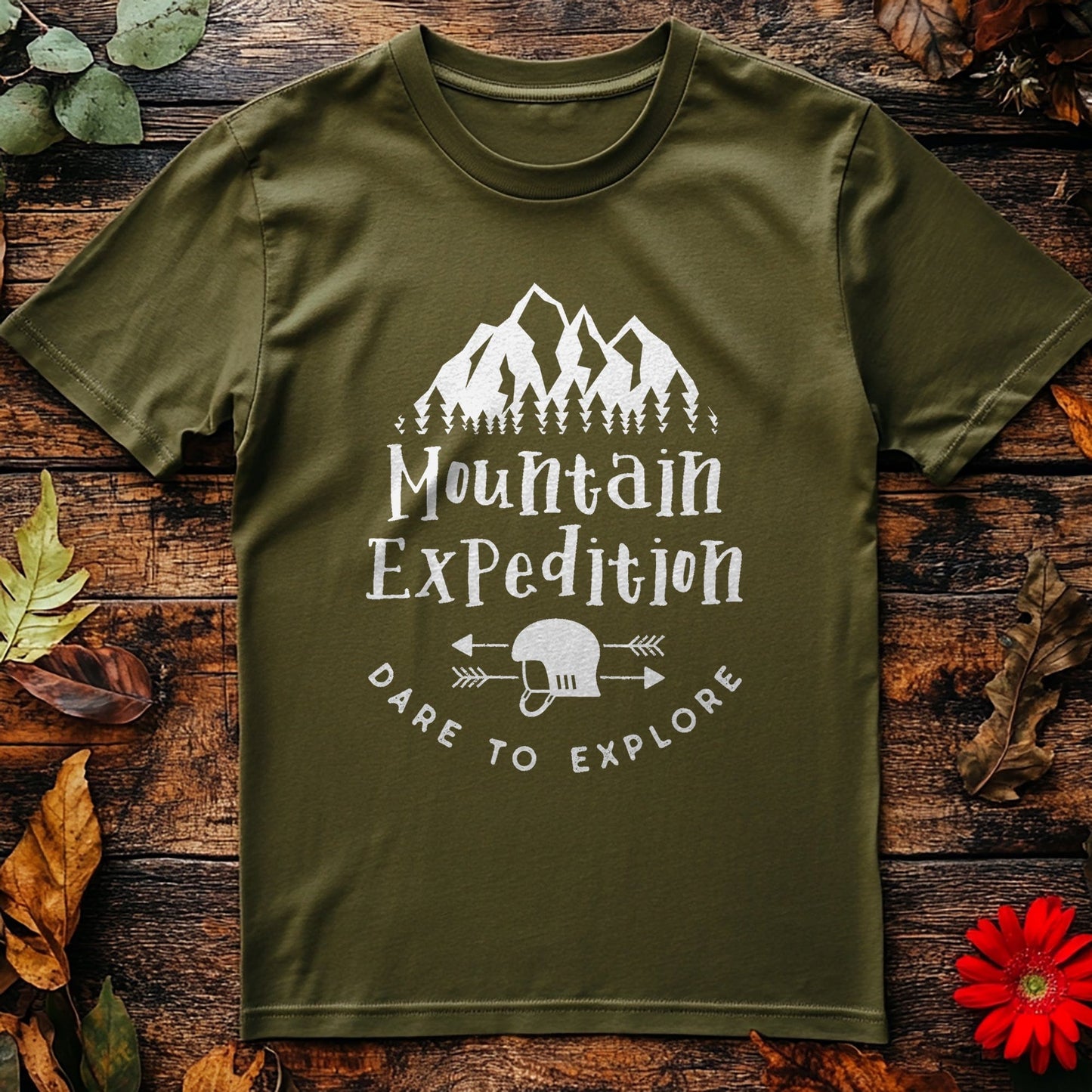 46 t-shirt - Conquer Mountains in