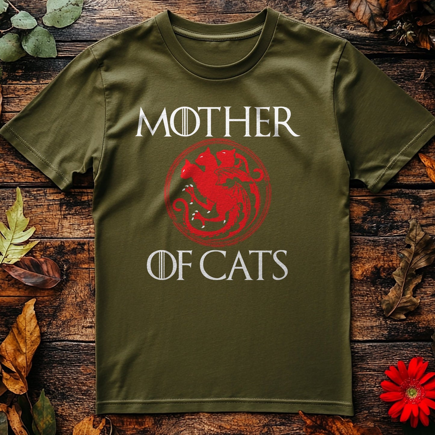 Mother of Cats T-Shirt - Purr-fectly