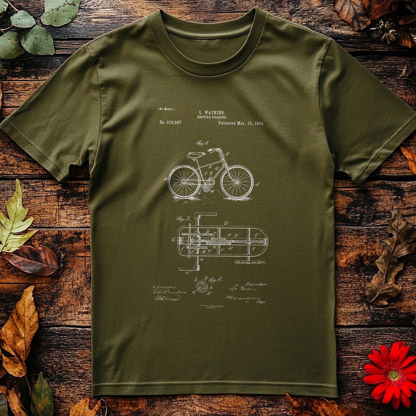 Cycling Blueprint T-shirt