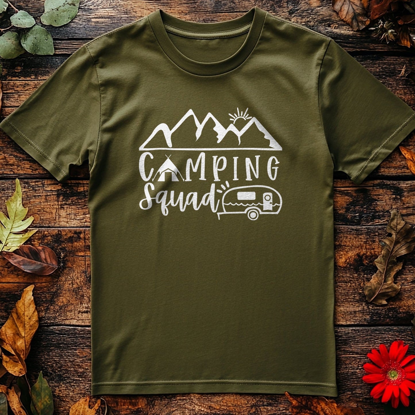 Camping Squad T-shirt - Join the Style001