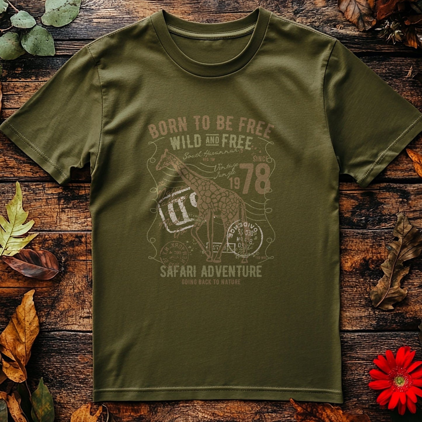 Born To Be Free 78 T-shirt