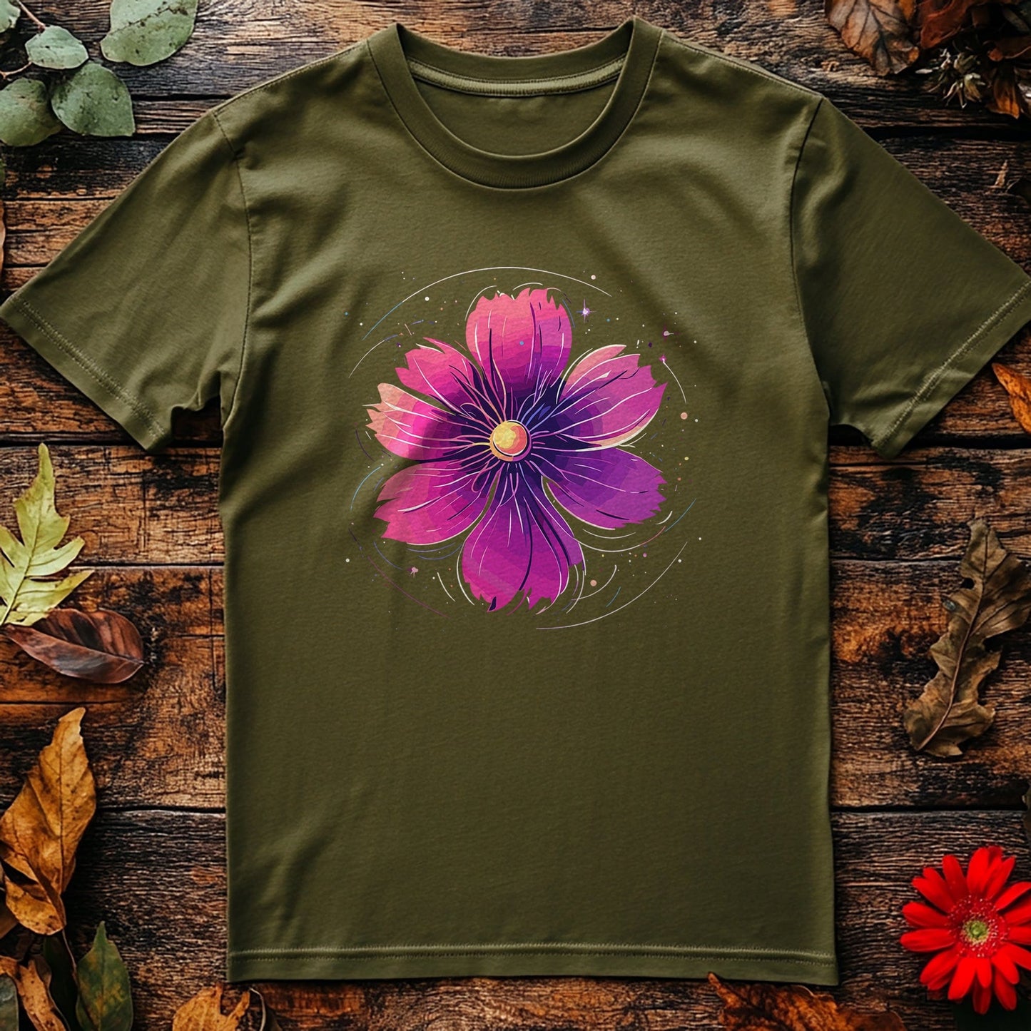 Flower6 T-shirt - Blooming Funny!