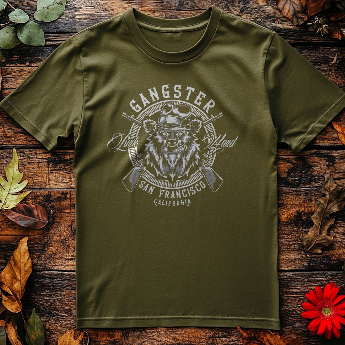 Gangster SanFran Bear T-Shirt