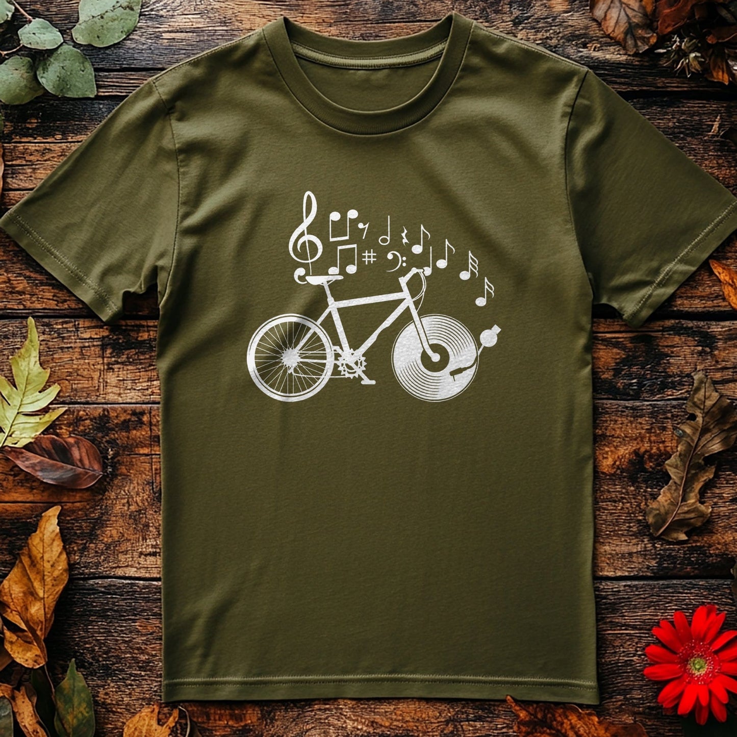 Music And Cycling T-Shirt
