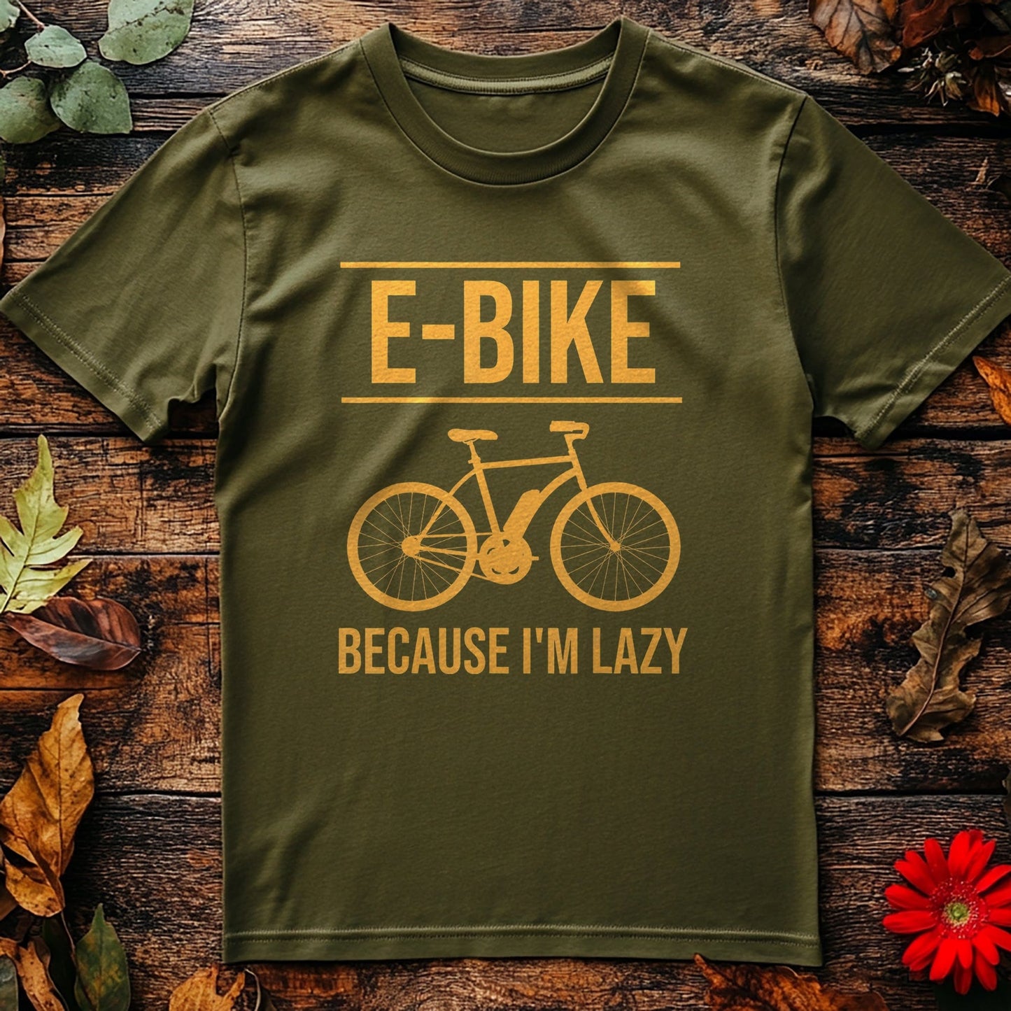 Cycling (261) - E-Bike t-shirt for