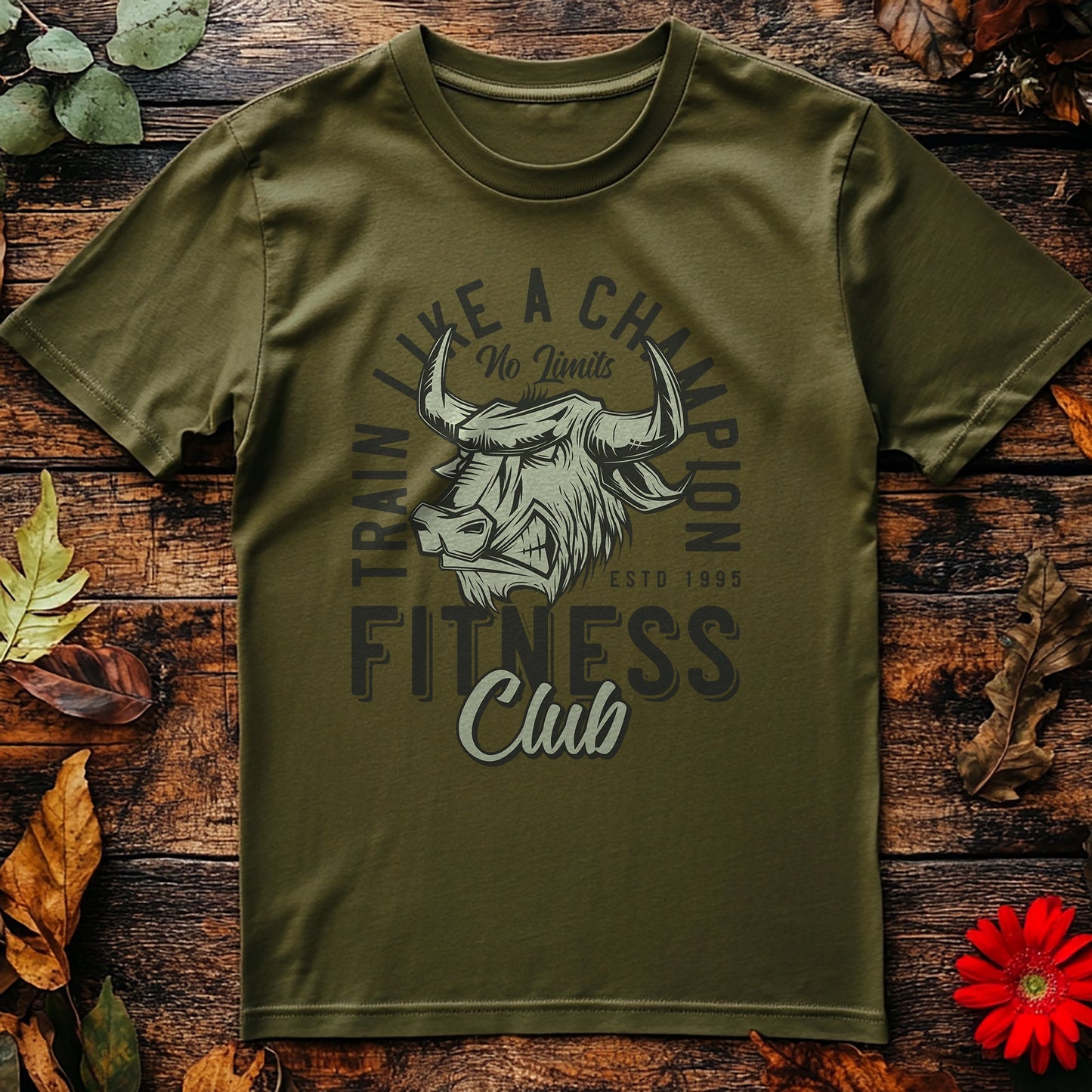 Train Like A Bull T-Shirt - Unleash