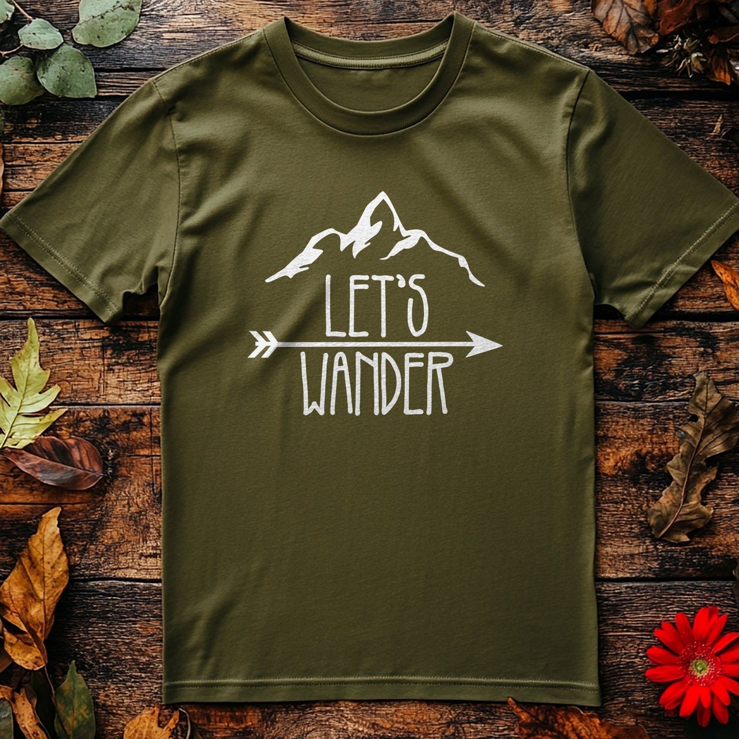 Let's Wander T-Shirt - Embrace Your