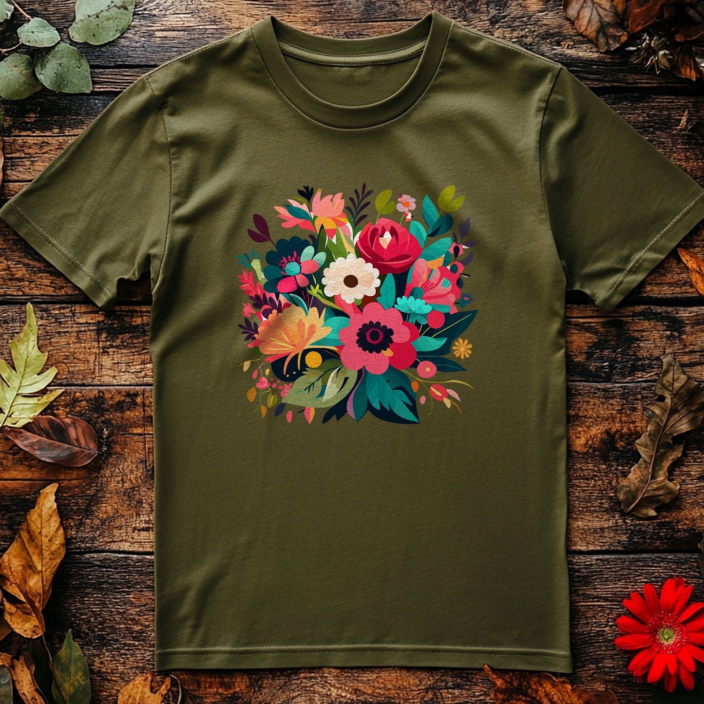 Flower73 T-shirt - Bloom Where You‚Äôre