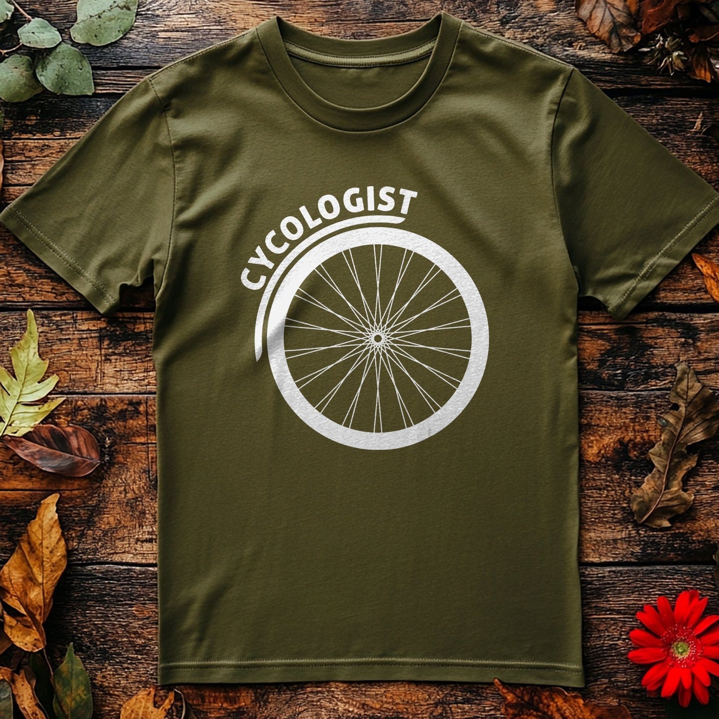 Cycling (241) T-Shirt - Rollin' with It