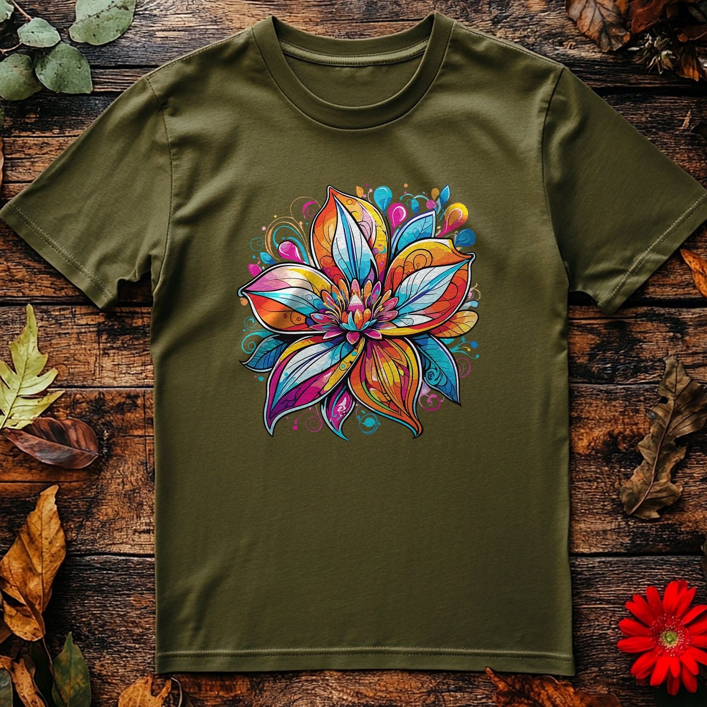 Flower20 T-shirt - Blooming with