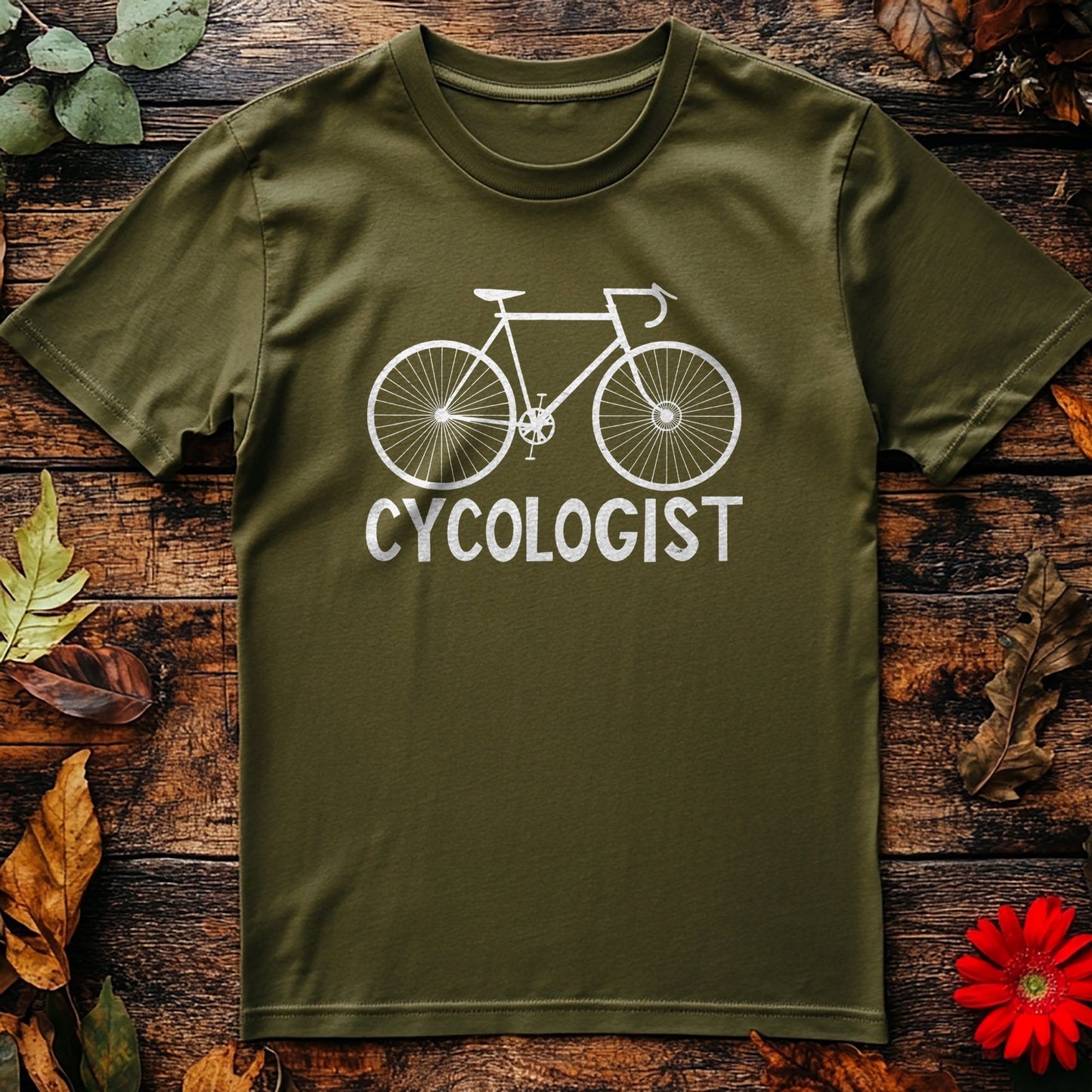 Cycling (234) T-Shirt - Pedal Power