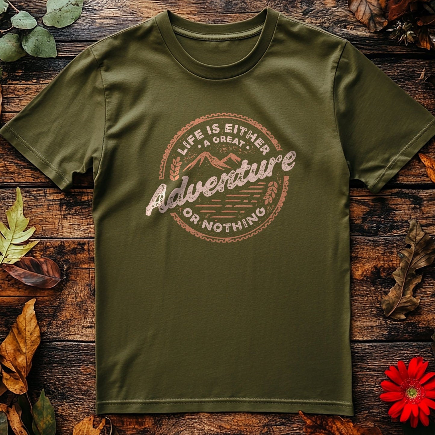 Life Is An Adventure T-shirt - Embrace