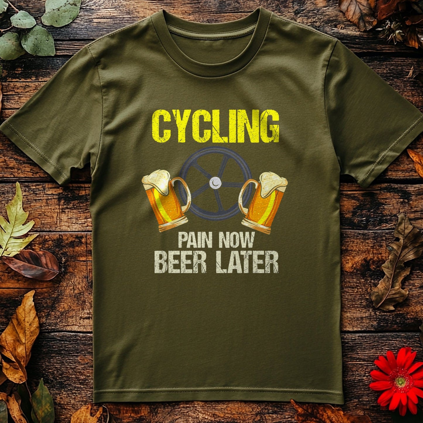 Cycling (288) T-shirt - Pedal