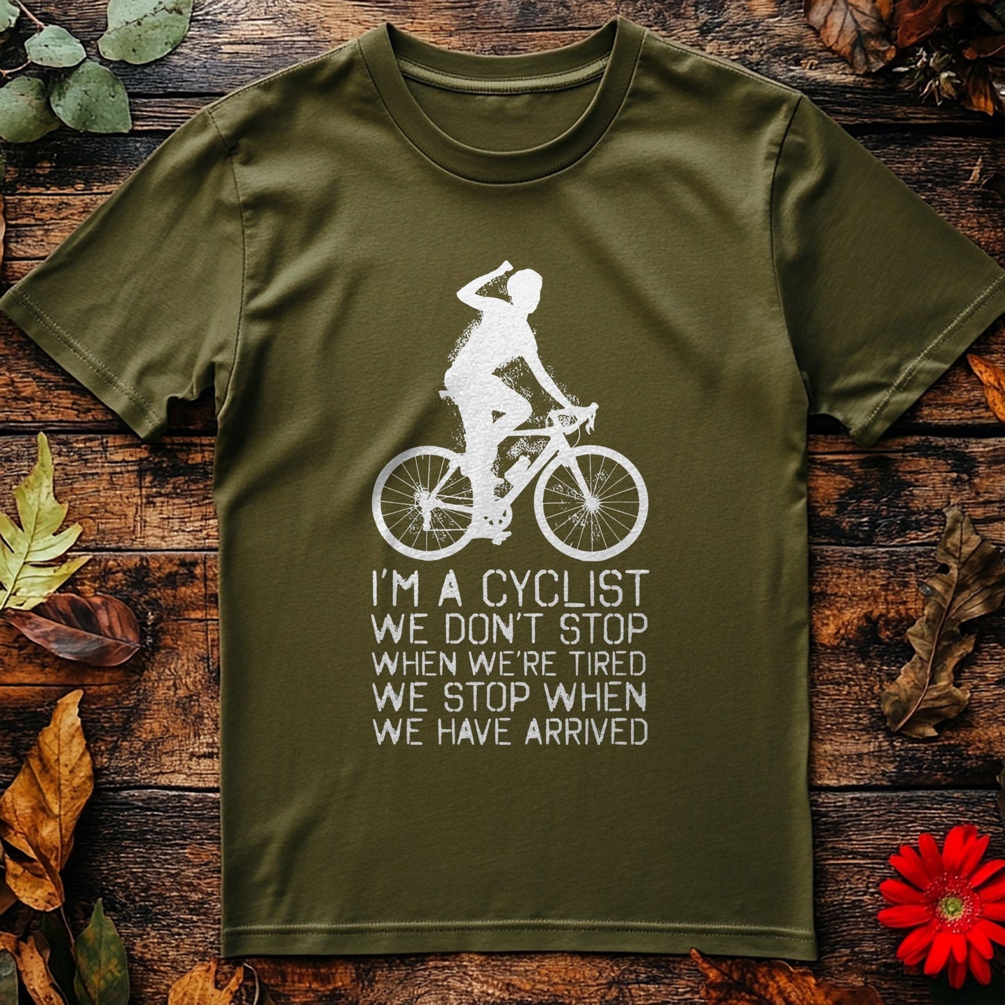 Cycling (312) T-shirt I'm a cyclist