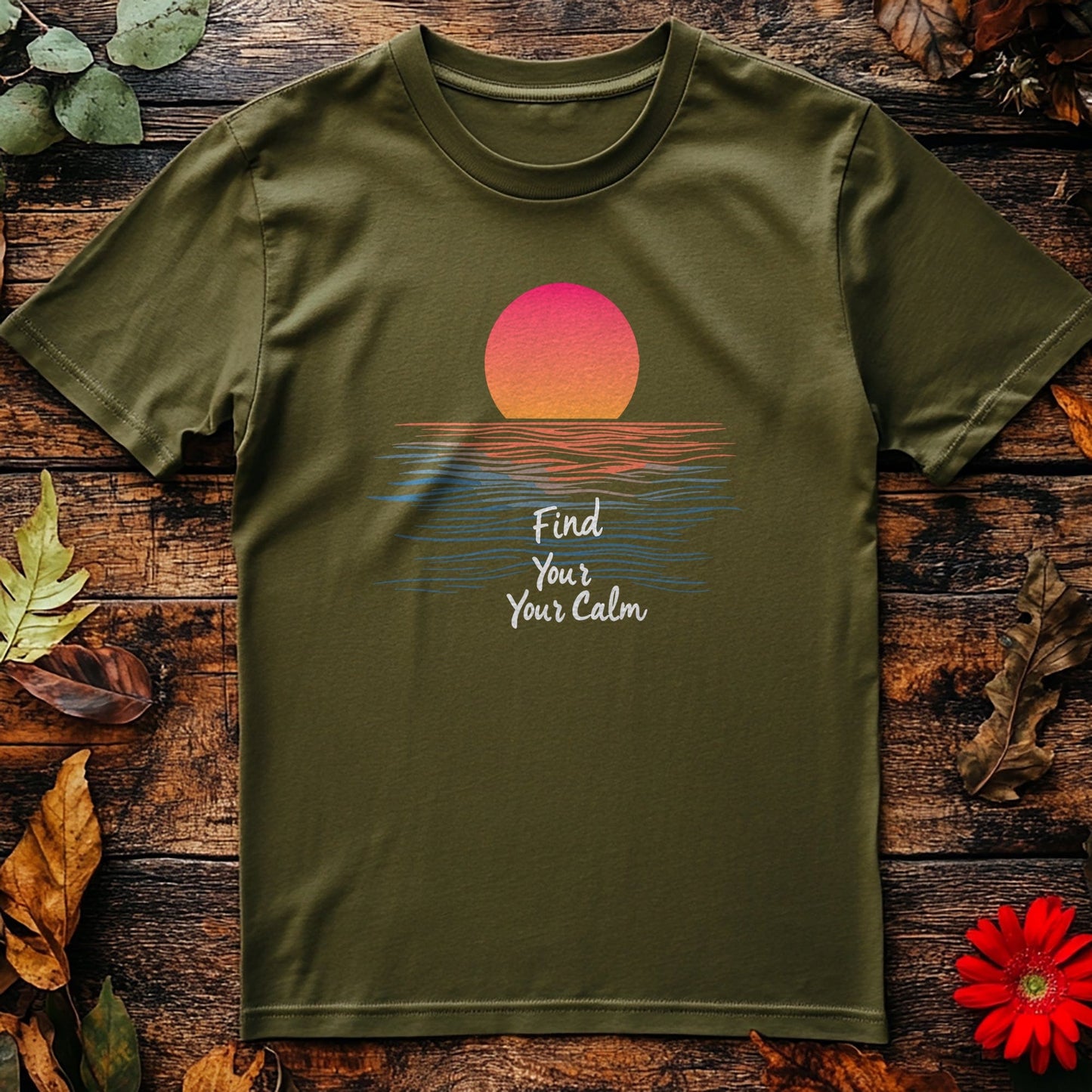Find Your Calm 1 T-Shirt - Chill Vibes
