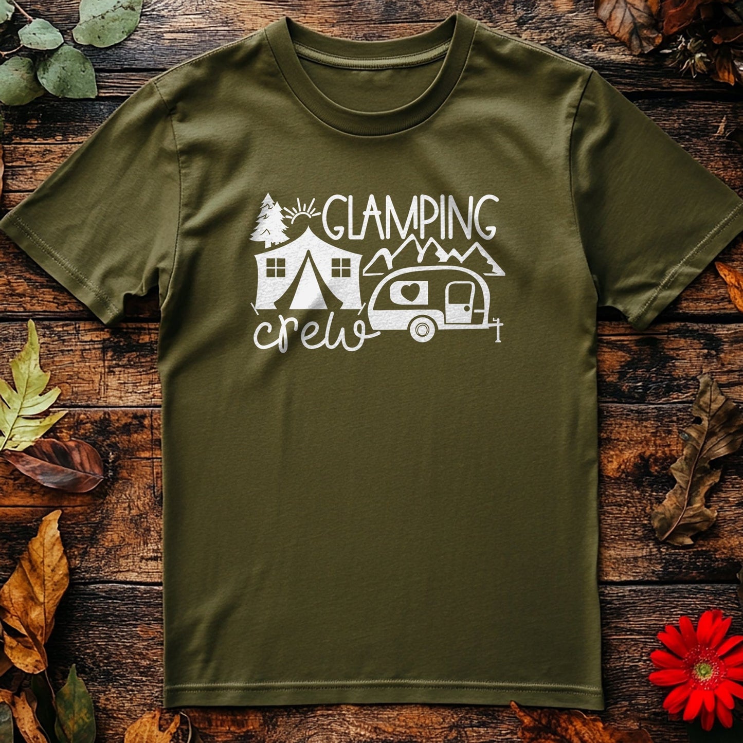 Glamping Crew T-Shirt - Embrace the