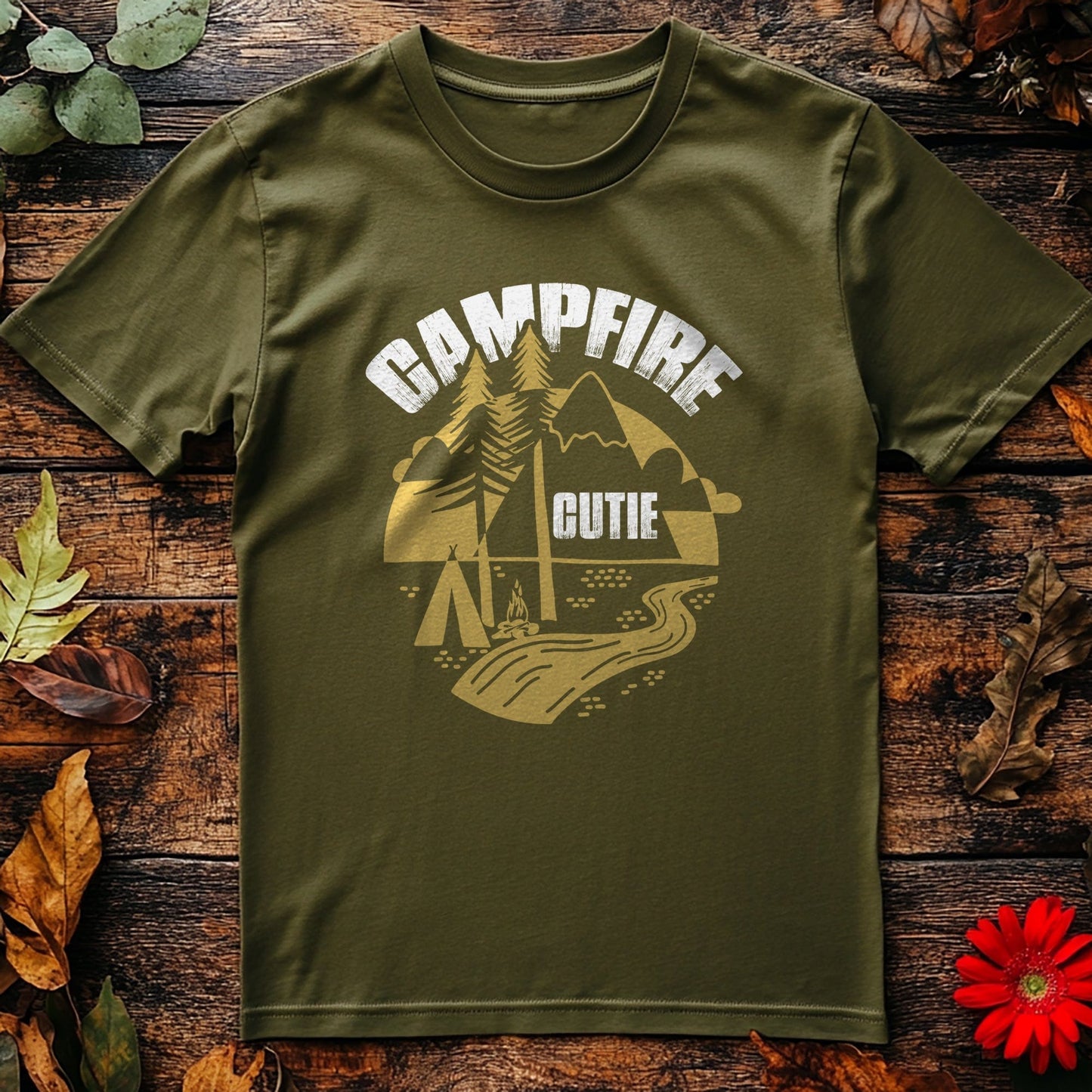 Campfire Cutie T-shirt - Ignite the Style001