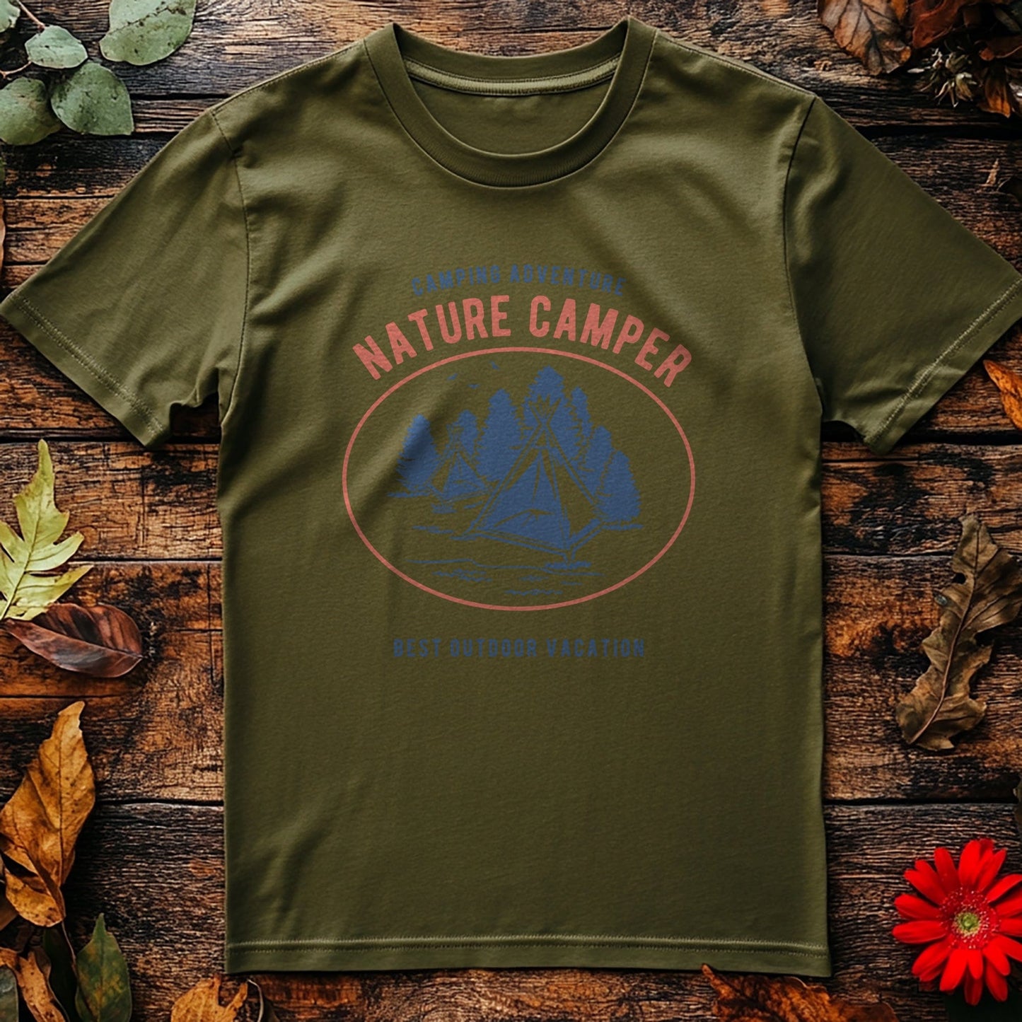 Nature Camper t-shirt - Embrace the