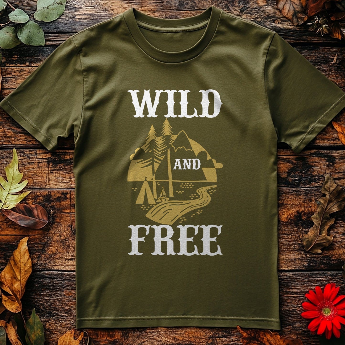 Wild and Free-01 T-shirt - Embrace