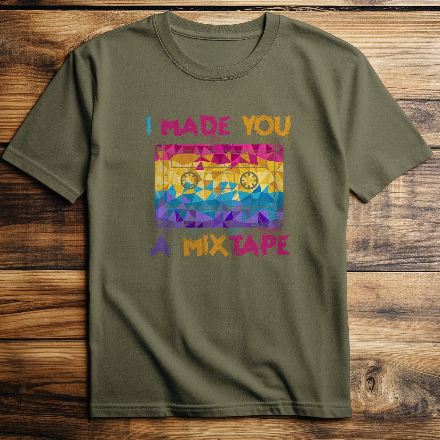 Made You a Mixtape T-shirt - Retro