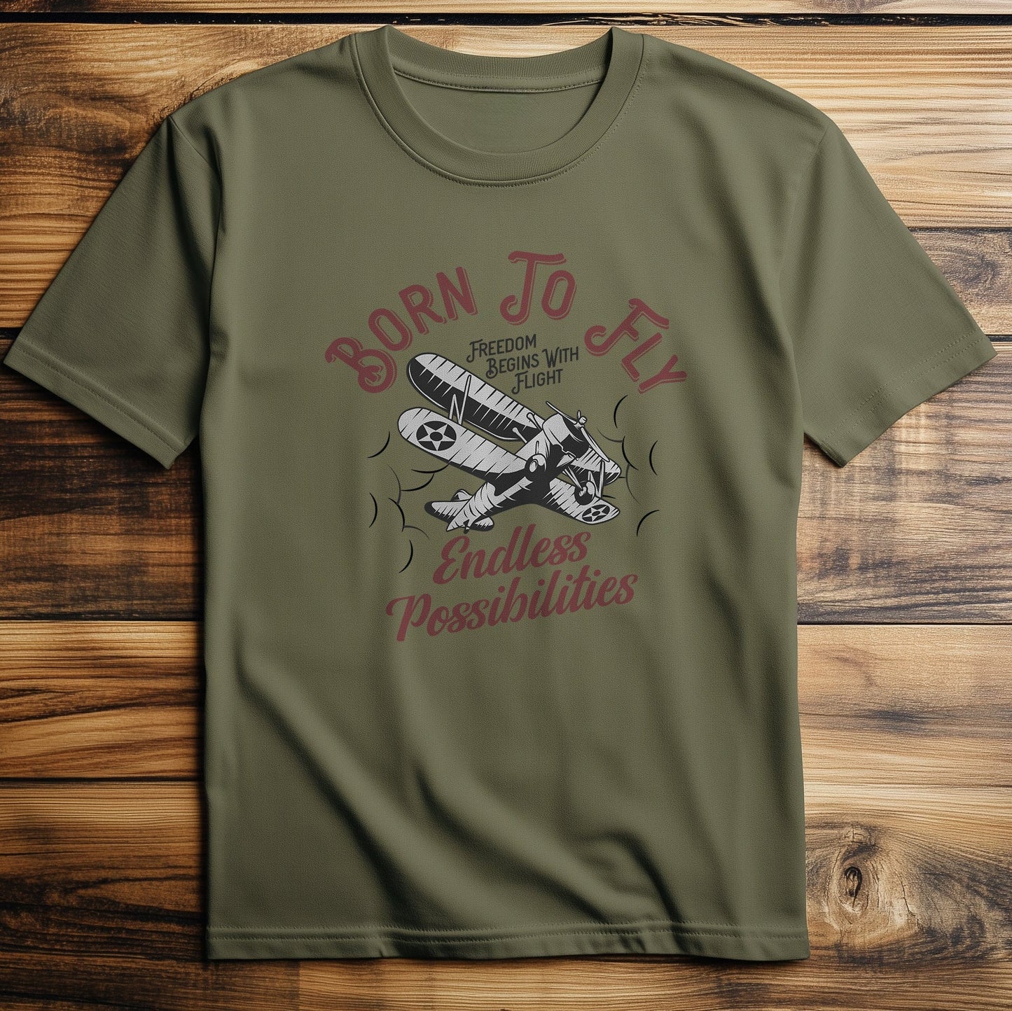Born to Fly Scissors T-shirt