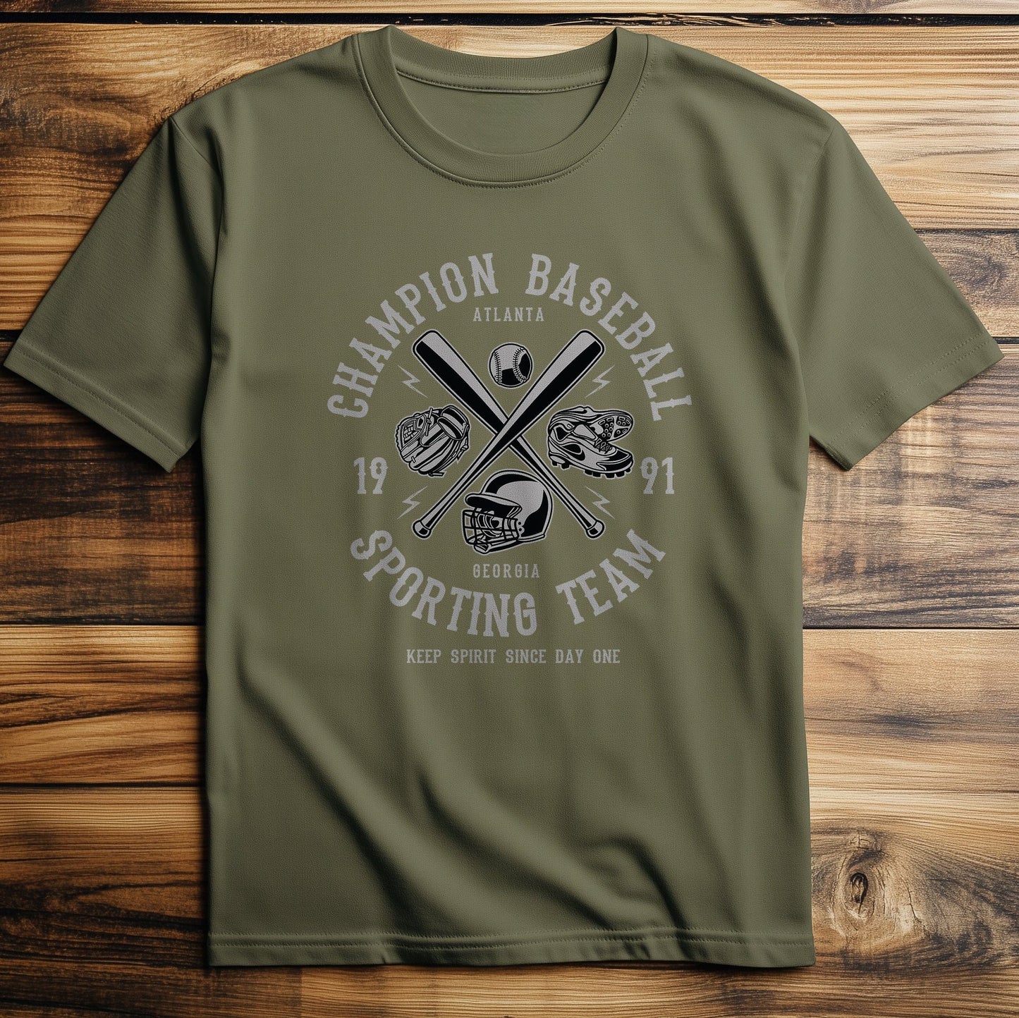 Champion Baseball T-shirt
