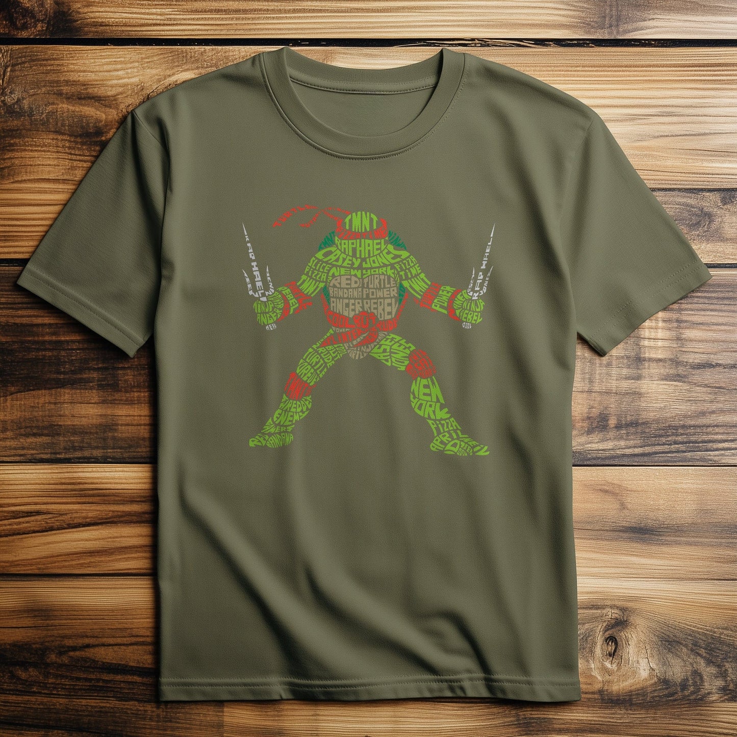 Ninja Turtle Text T-shirt