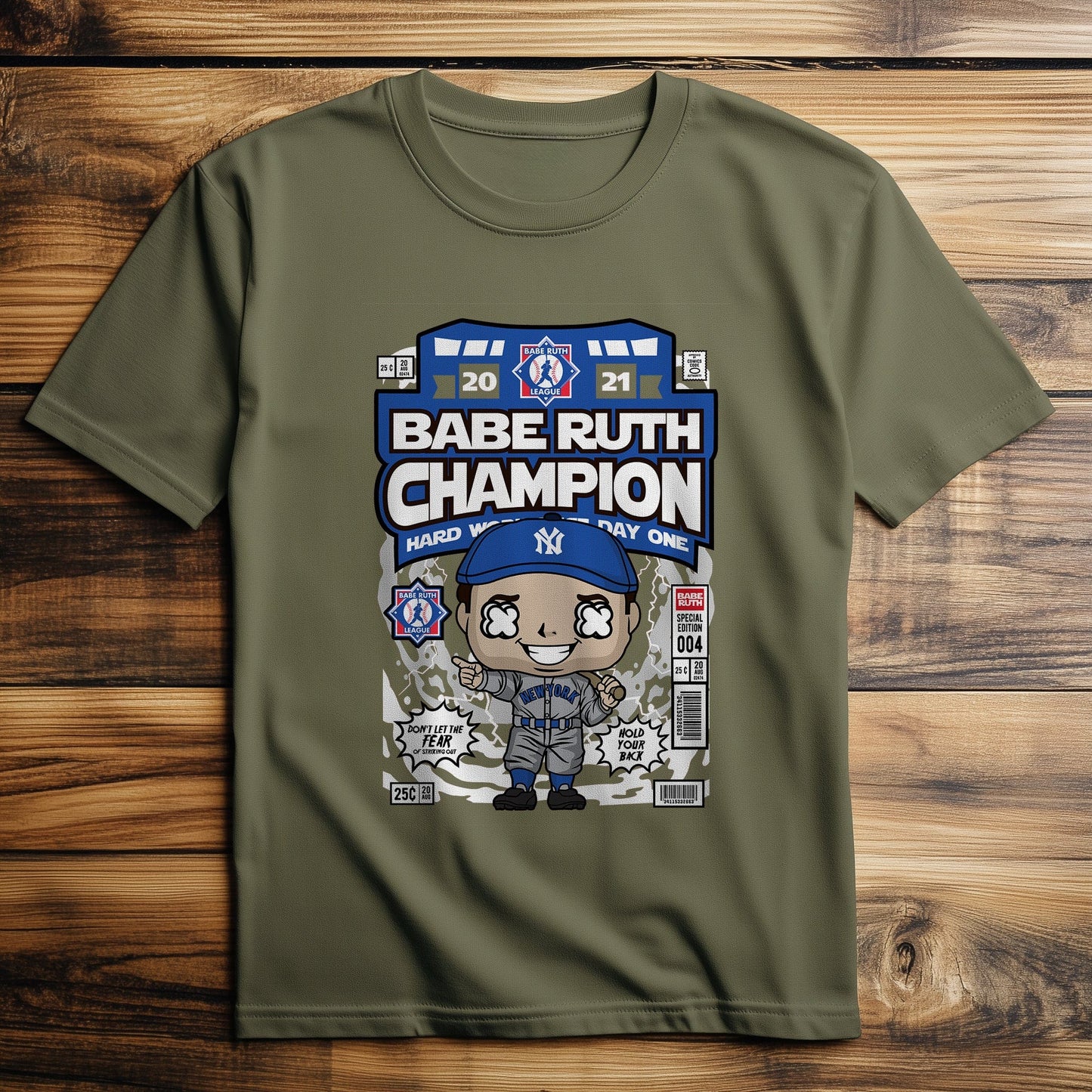 Babe Ruth Baseball Legend T-Shirt