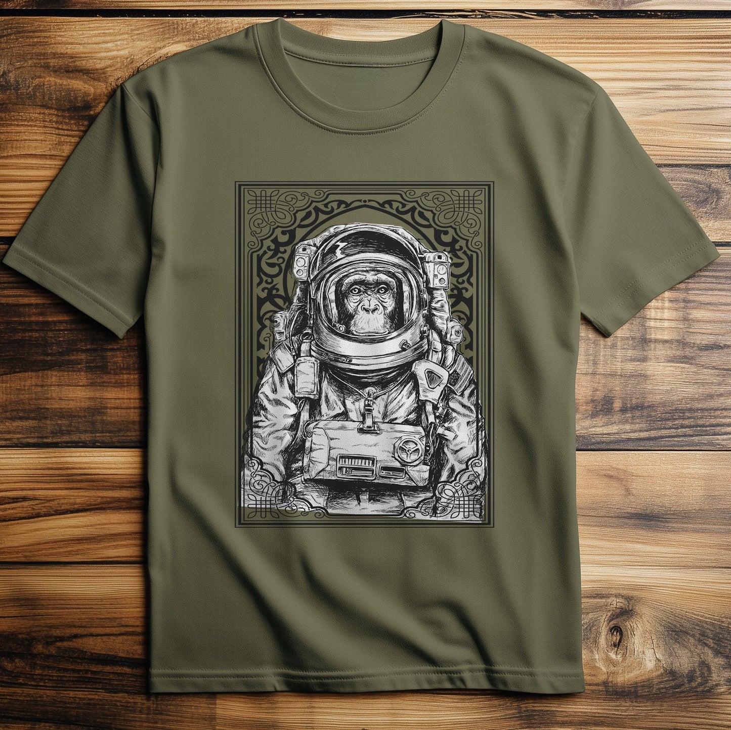 24 Monkey Astronaut T-Shirt