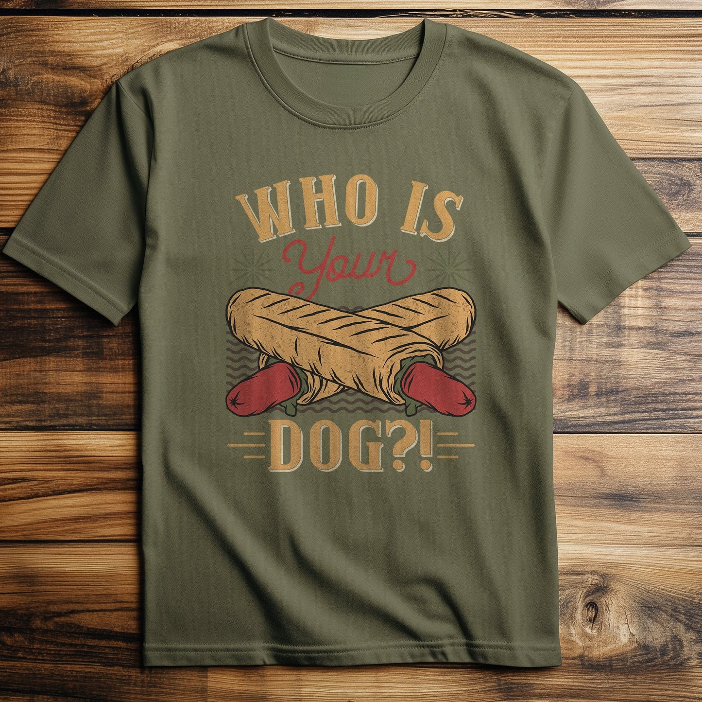Fast-Food_8 T-shirt ‚Äì Who‚Äôs Your Dog?