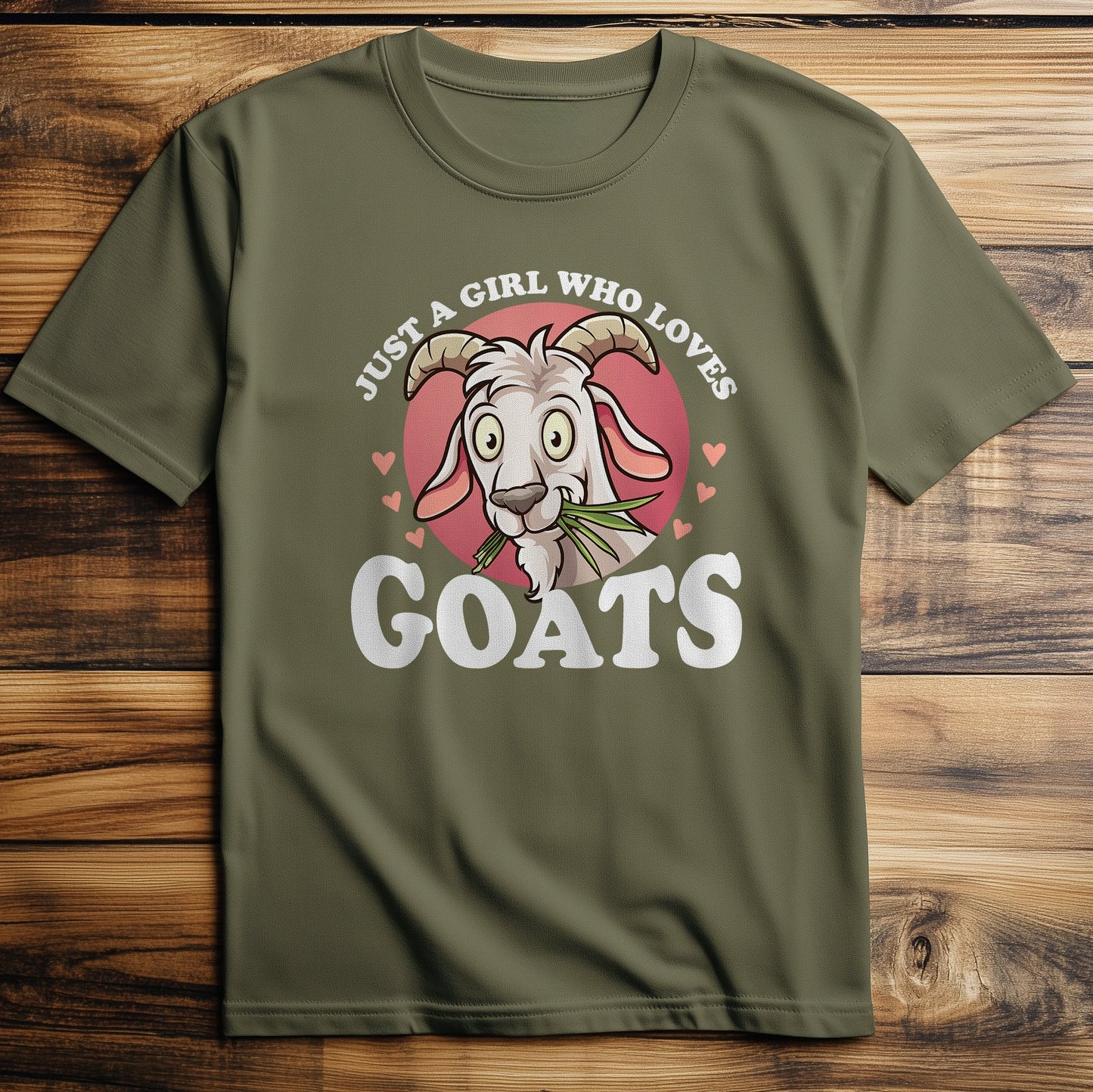Girl Loves Goats T-Shirt