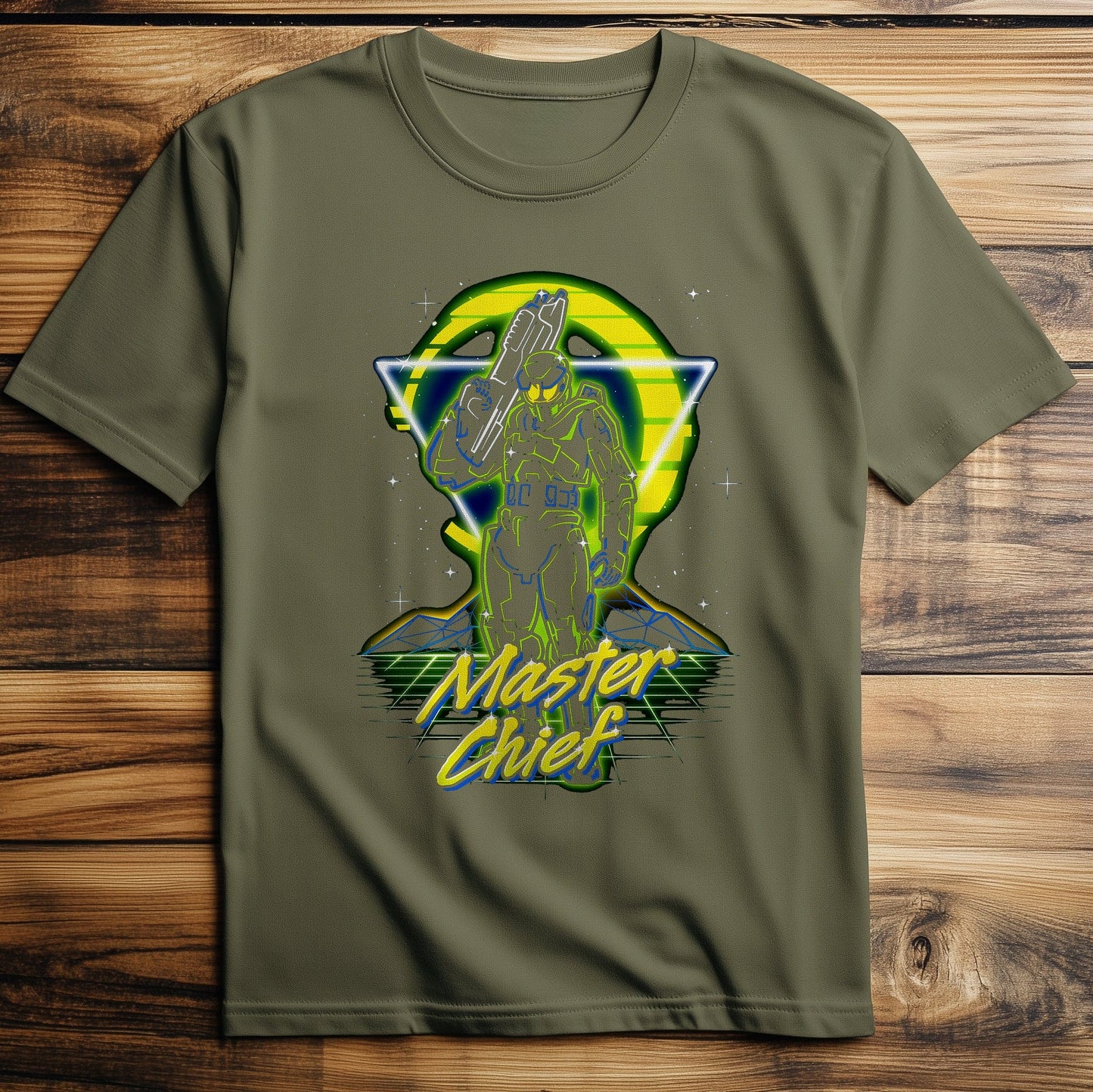 Master Chief Retro Neon T-shirt