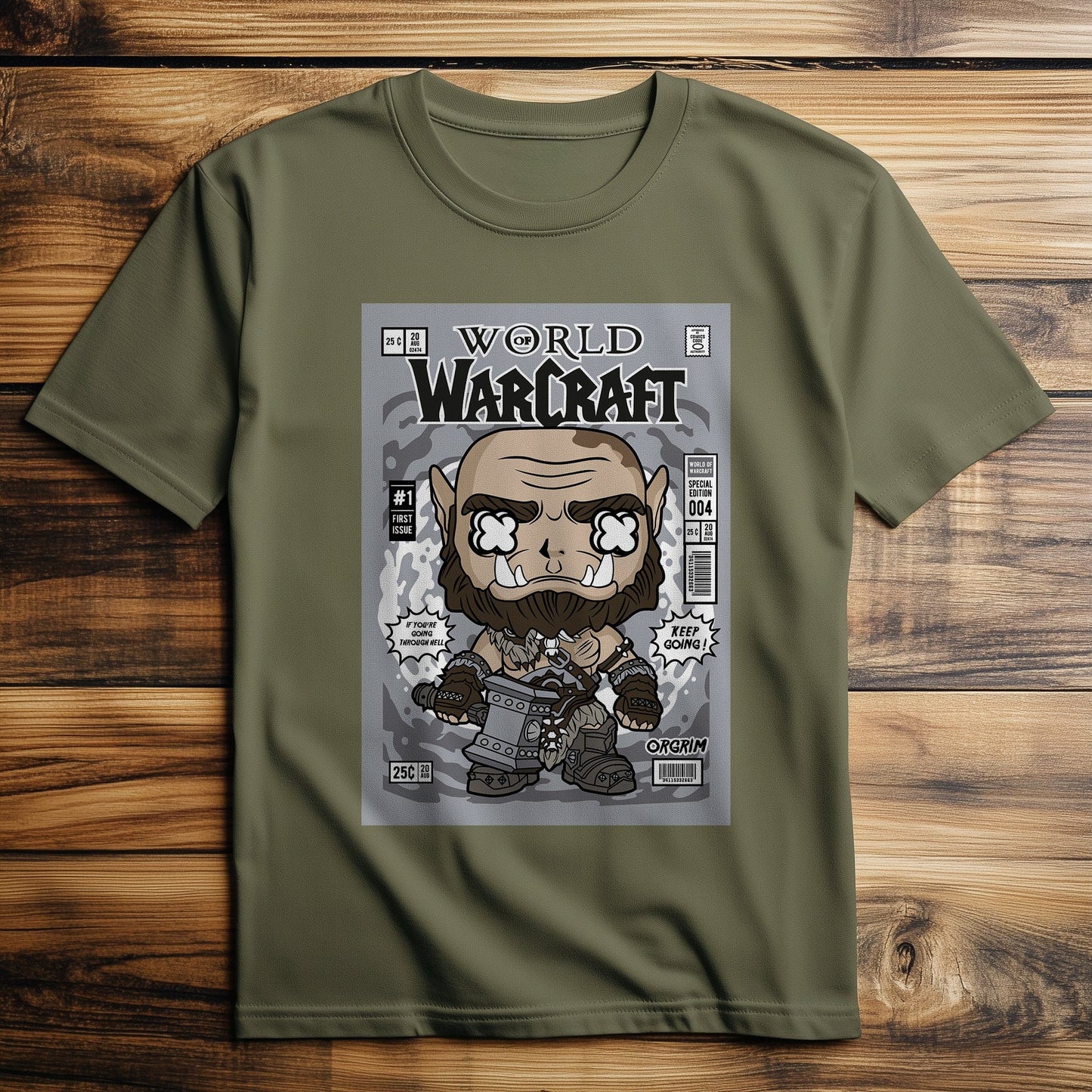 War Craft T-Shirt - Beard Game Strong!