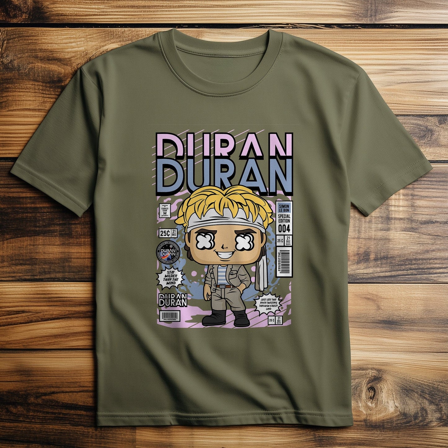 Simon Le Bon Duran Duran T-shirt