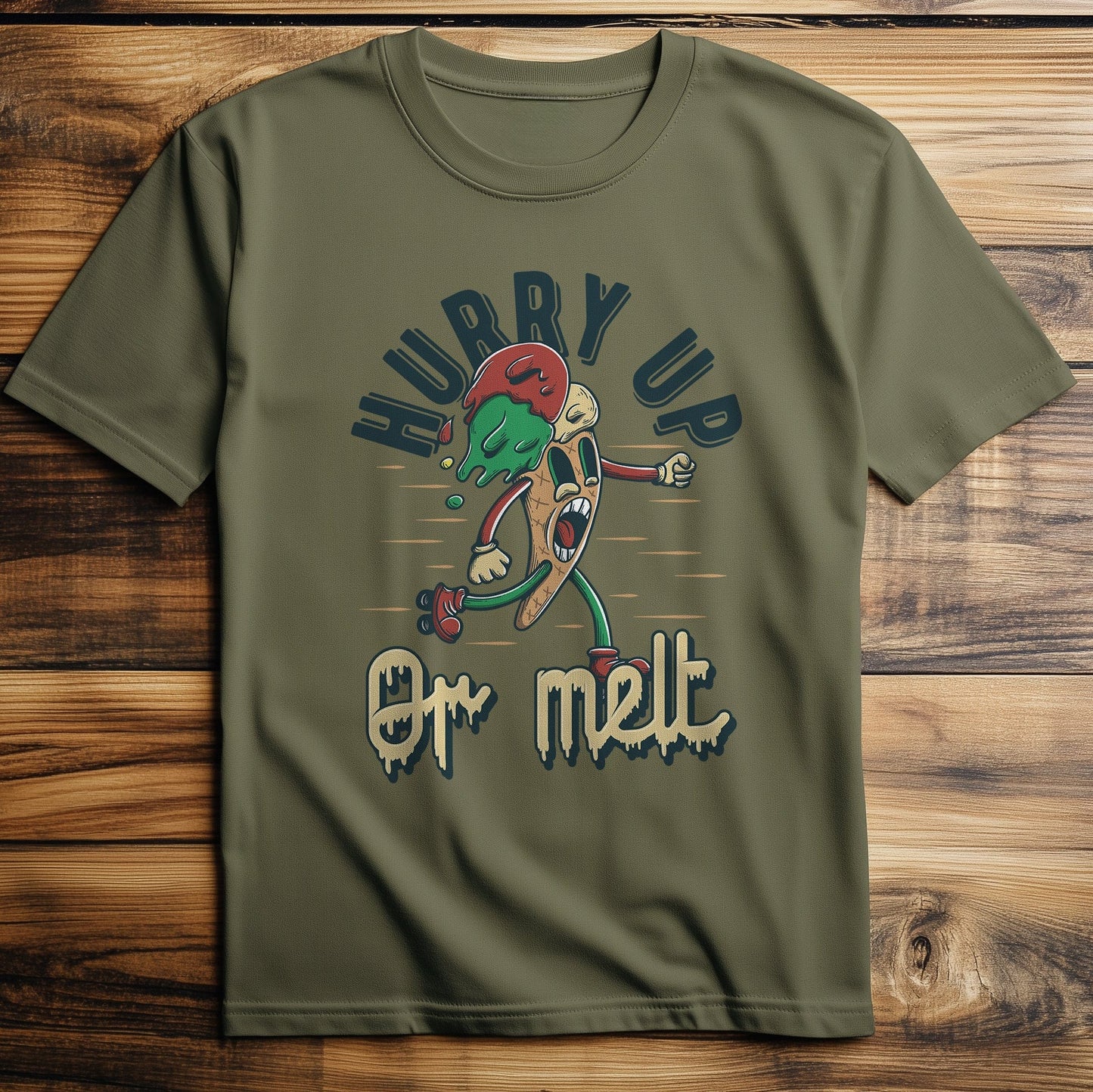 Ice Cream 14 Santa t-shirt