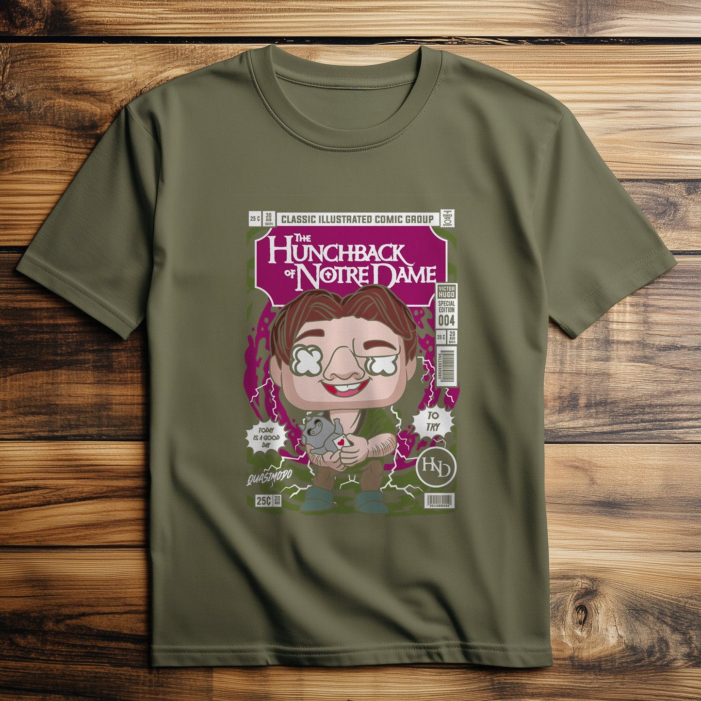 Quasimodo‚Äôs Hilarious Hunchback T-shirt