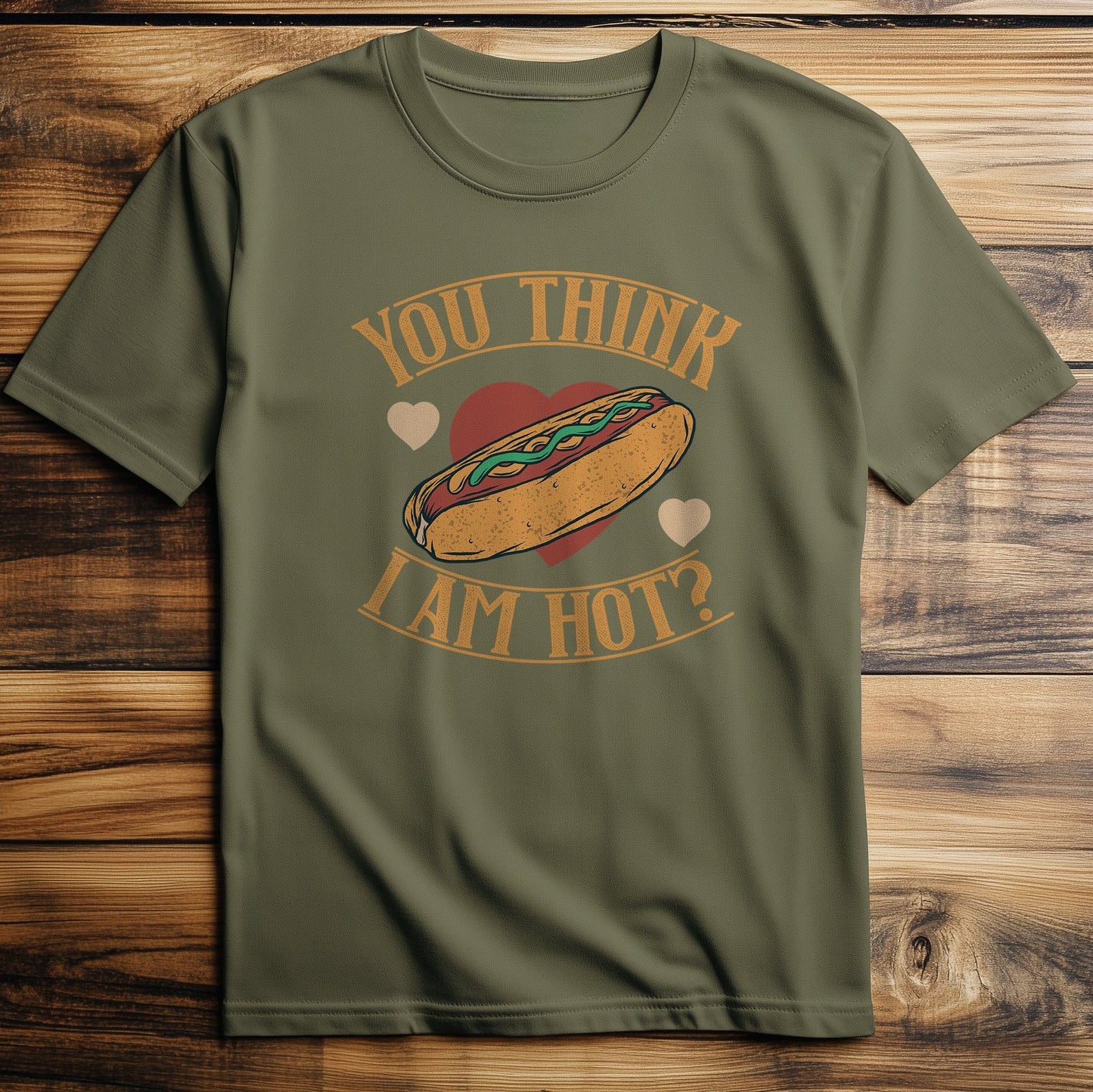 Hot Dog & Confidence Boos T-shirt You