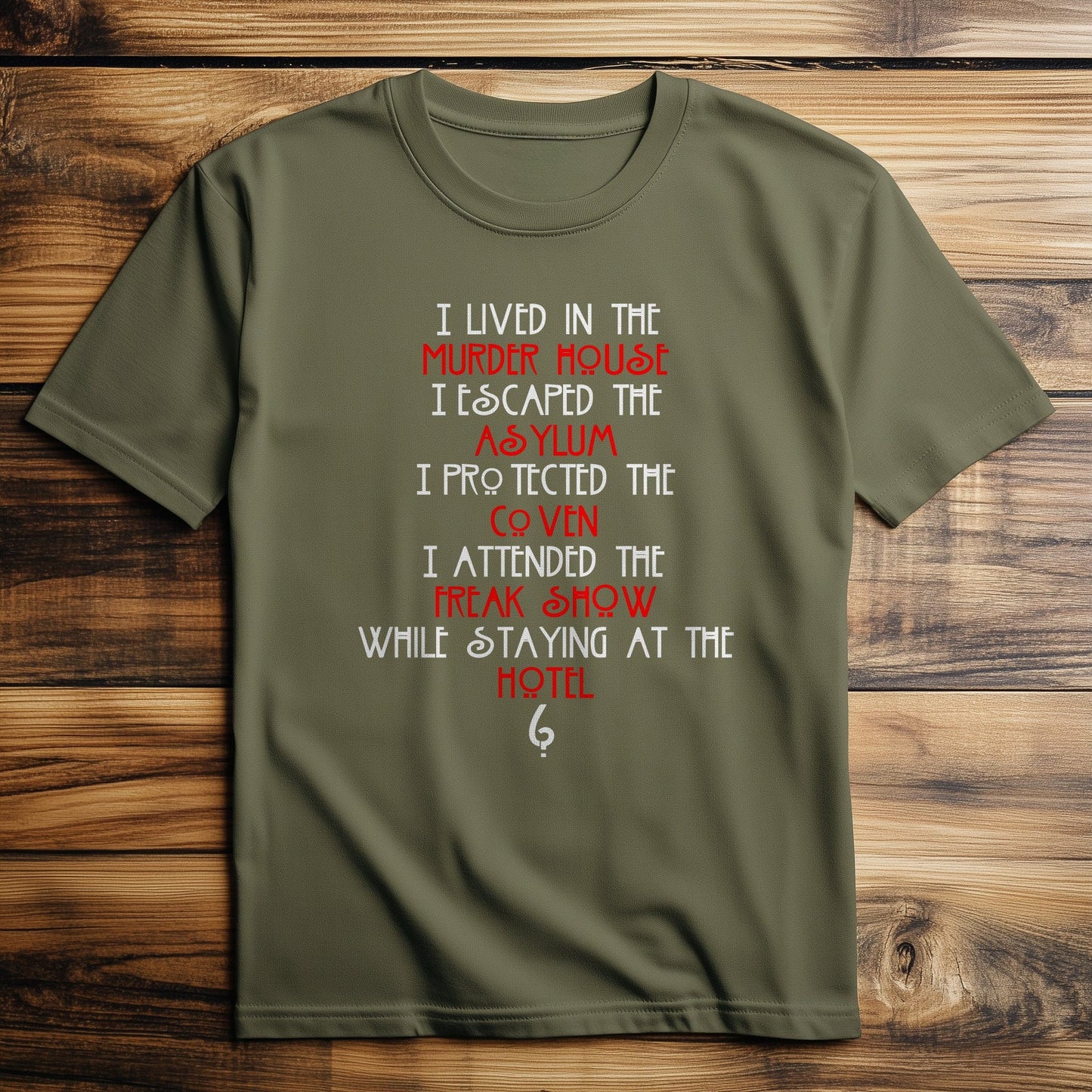 AHS Story T-shirt - Love in the Dark!