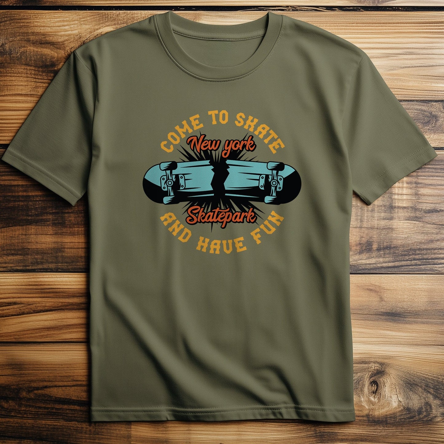 Skate Set 7 T-Shirt - Ride the Waves